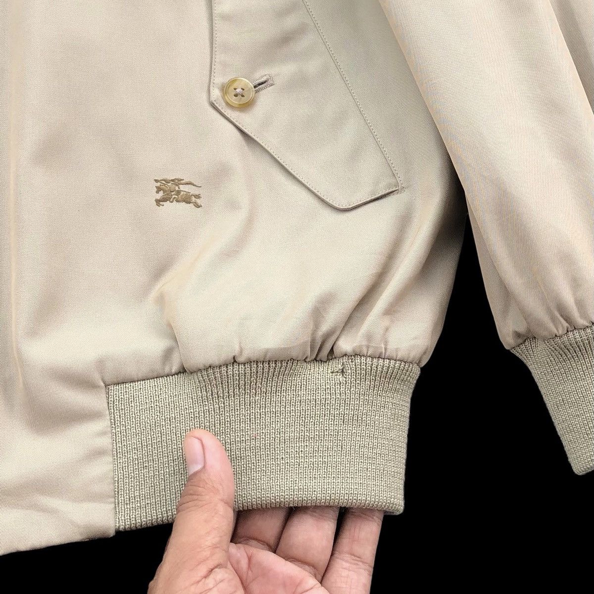 Burberry Vintage Burberrys Prorsum Lined Novacheck Bomber Jacket Size US M / EU 48-50 / 2 - 13 Thumbnail