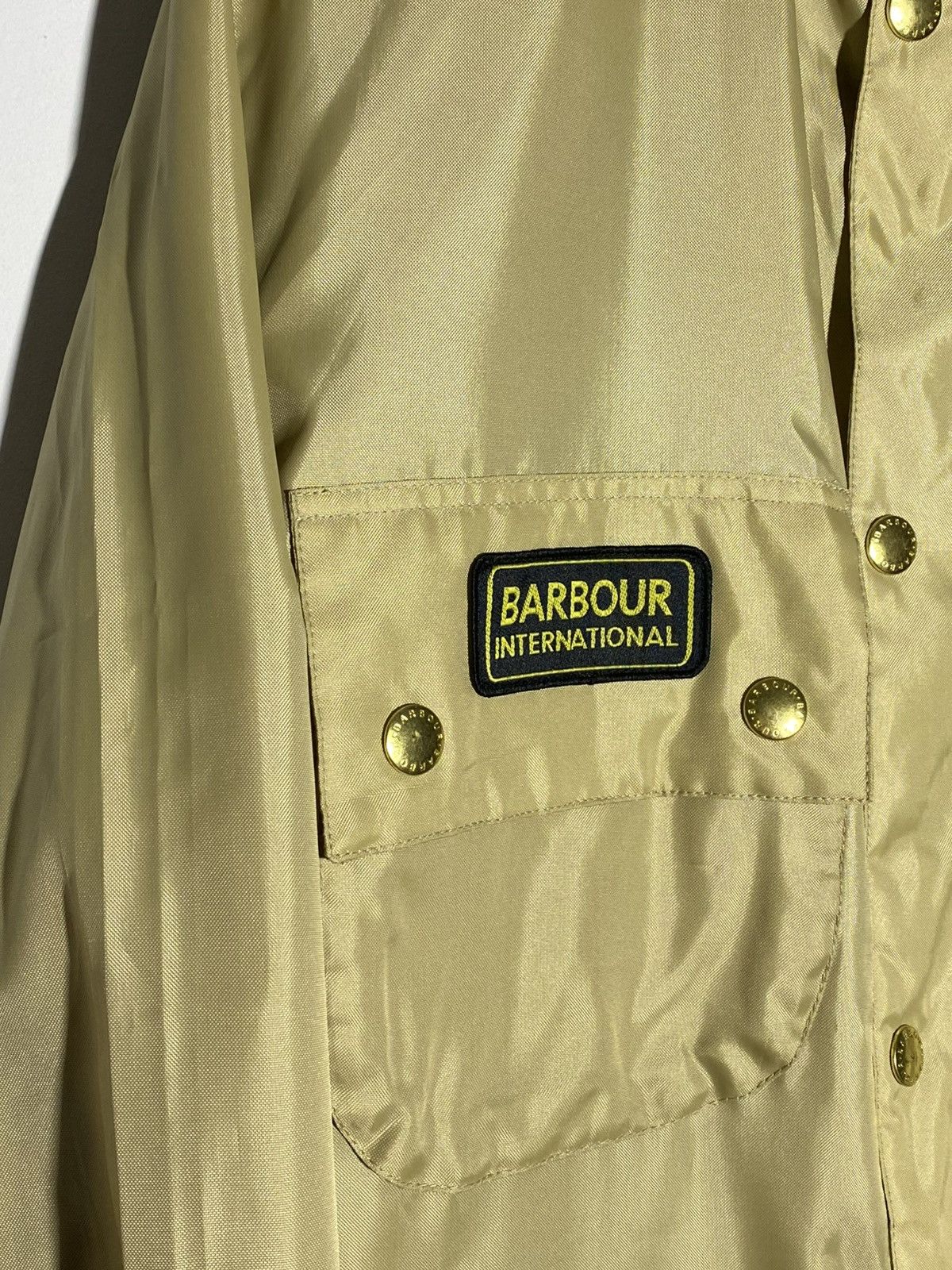 Barbour Barbour International A7 Bright Brass Gold Jacket Size US L / EU 52-54 / 3 - 5 Thumbnail