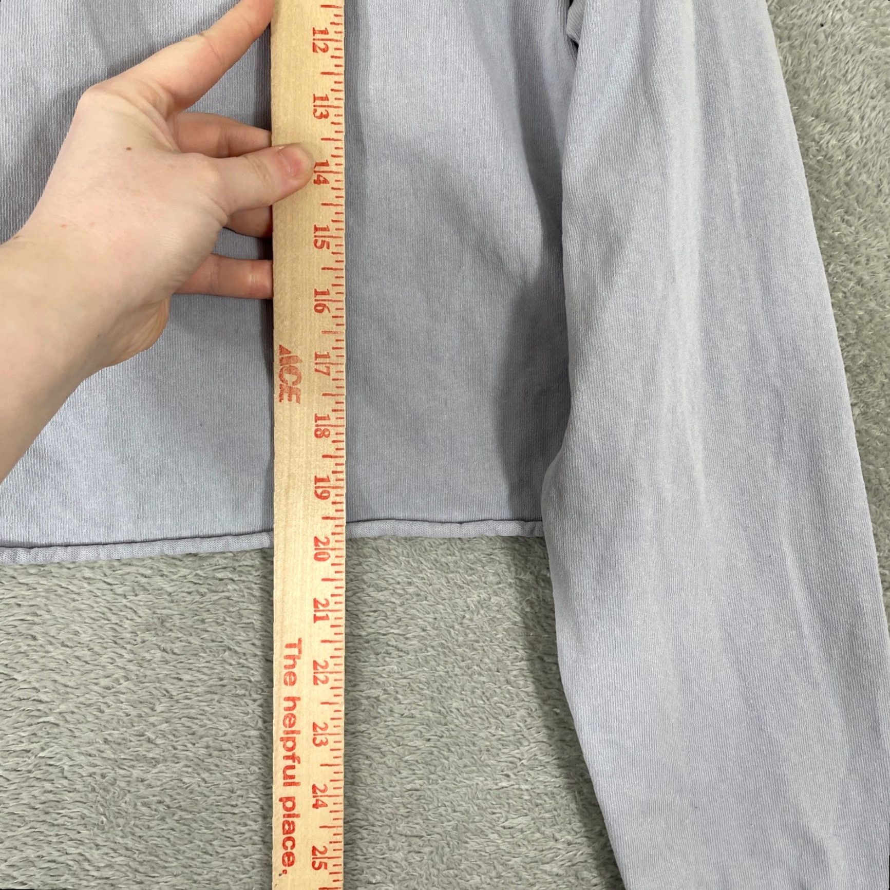 Vintage VINTAGE John Galt Brandy Melville Sweatshirt Womens One Size Blue Yosemite Bear Cropped Size ONE SIZE - 6 Thumbnail