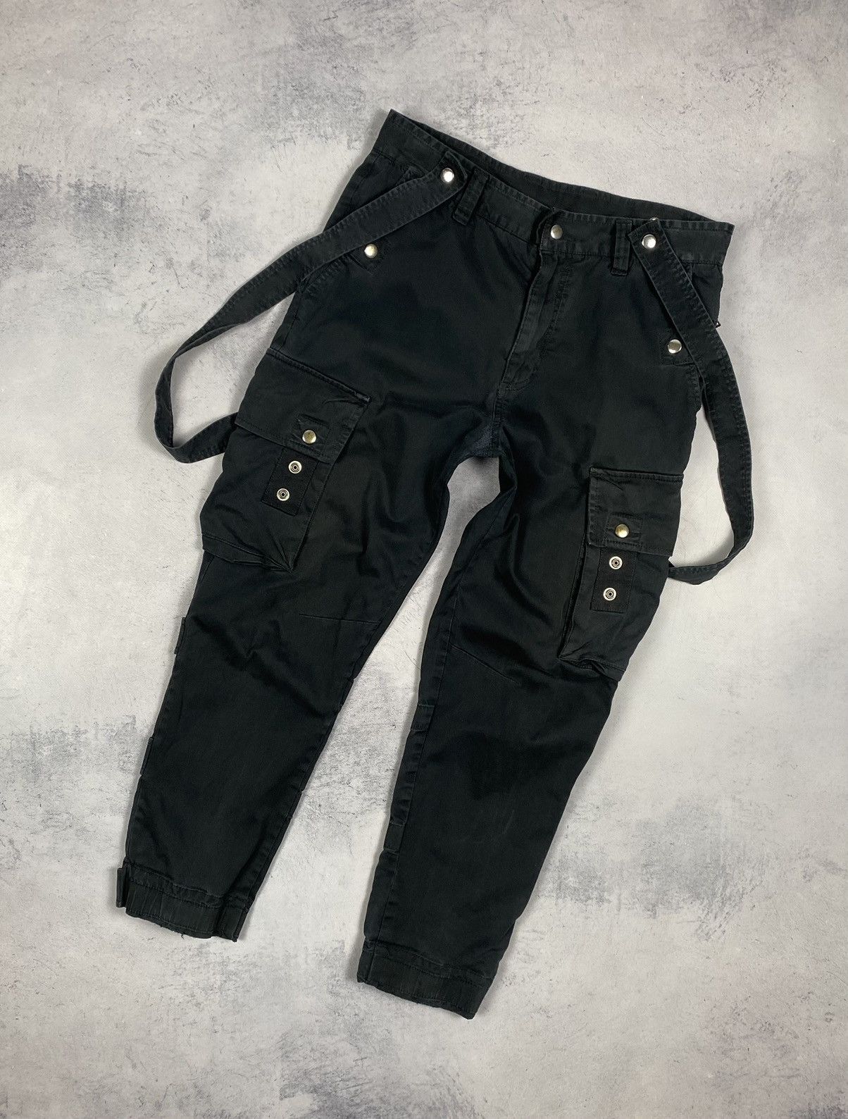 Diesel Diesel Gothic Punk Streetwear Loose Fit Avant-Garde Pants Size US 30 / EU 46 - 2 Thumbnail