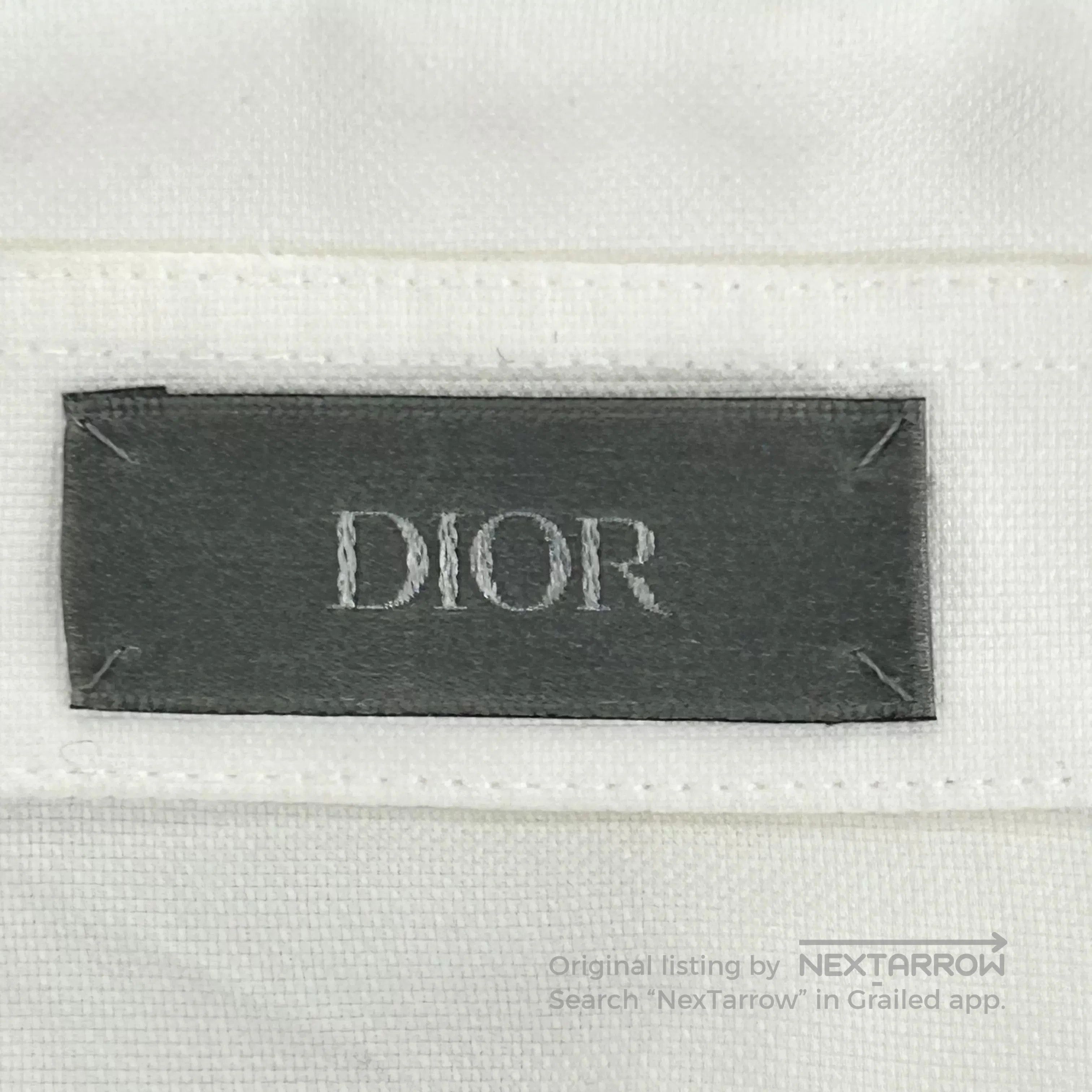 Dior Dior x Denim Tears FW23 Solid Logo Shirt. Size US M / EU 48-50 / 2 - 3 Thumbnail