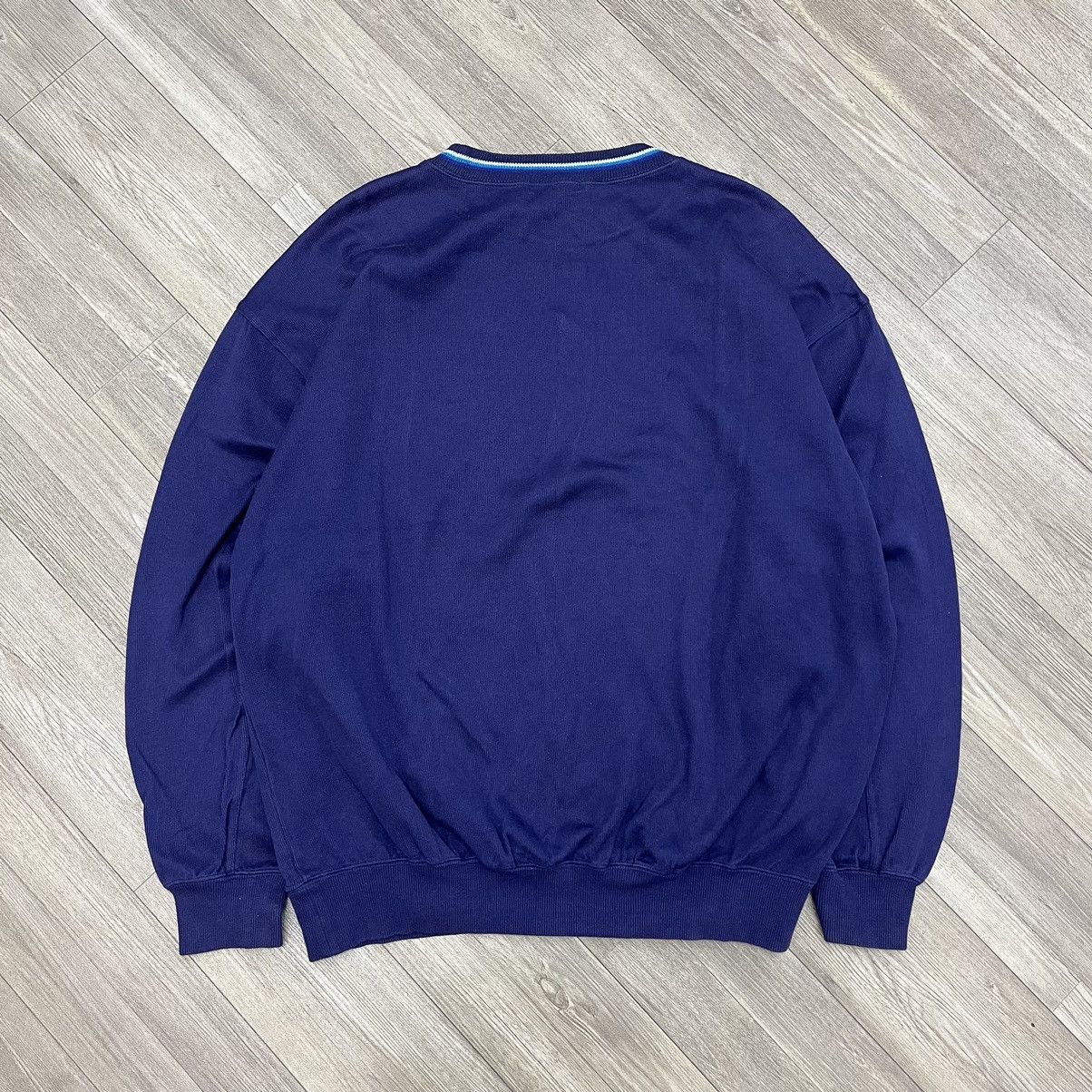 Japanese Brand × Kenzo × Vintage Vintage Kenzo Golf Sweatshirt Embroidery Big Logo Size US XL / EU 56 / 4 - 9 Thumbnail