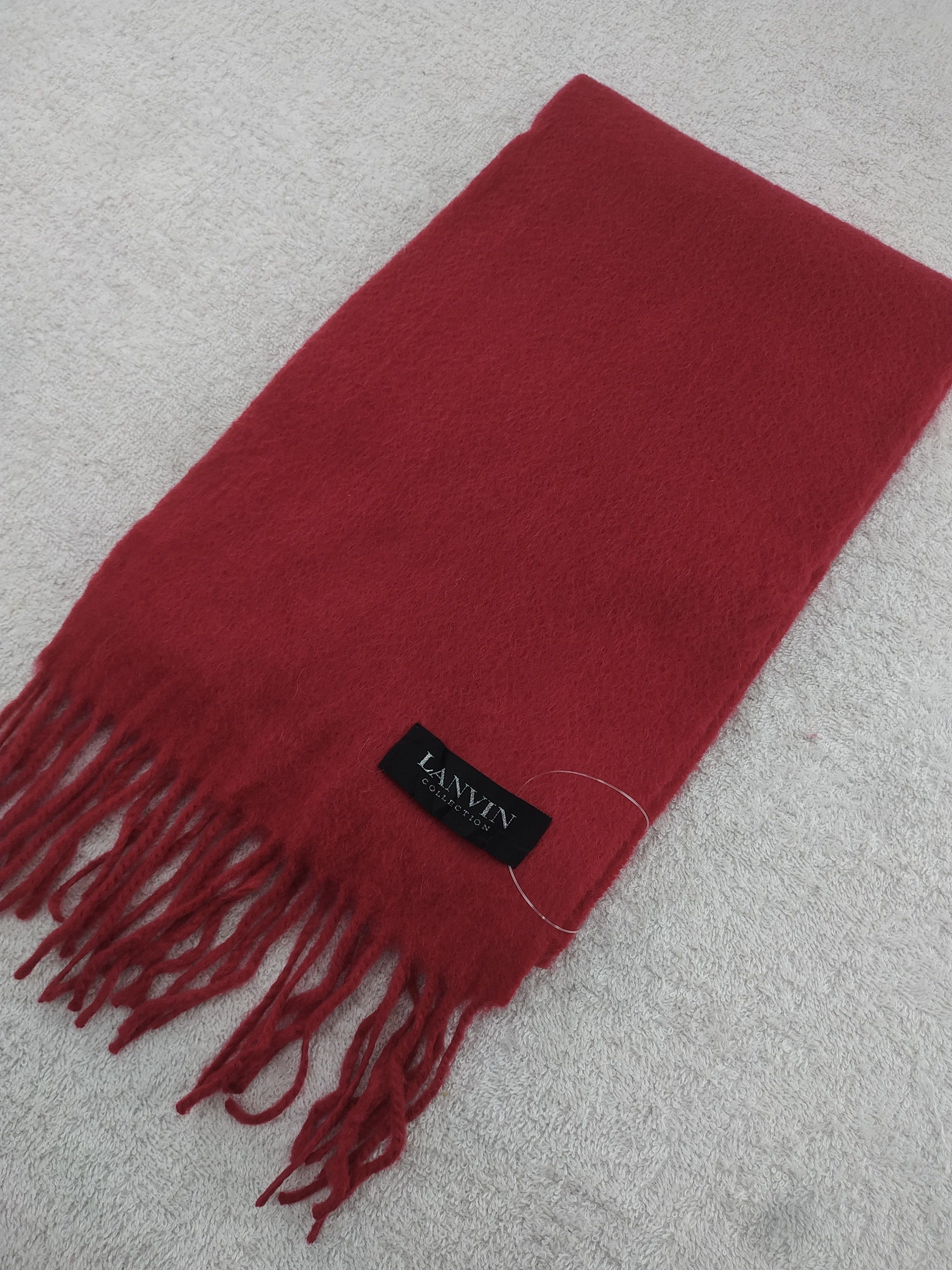 Lanvin × Vintage Lanvin Collection Scarf / Muffler / Neckwear - WW810 Size ONE SIZE - 3 Thumbnail