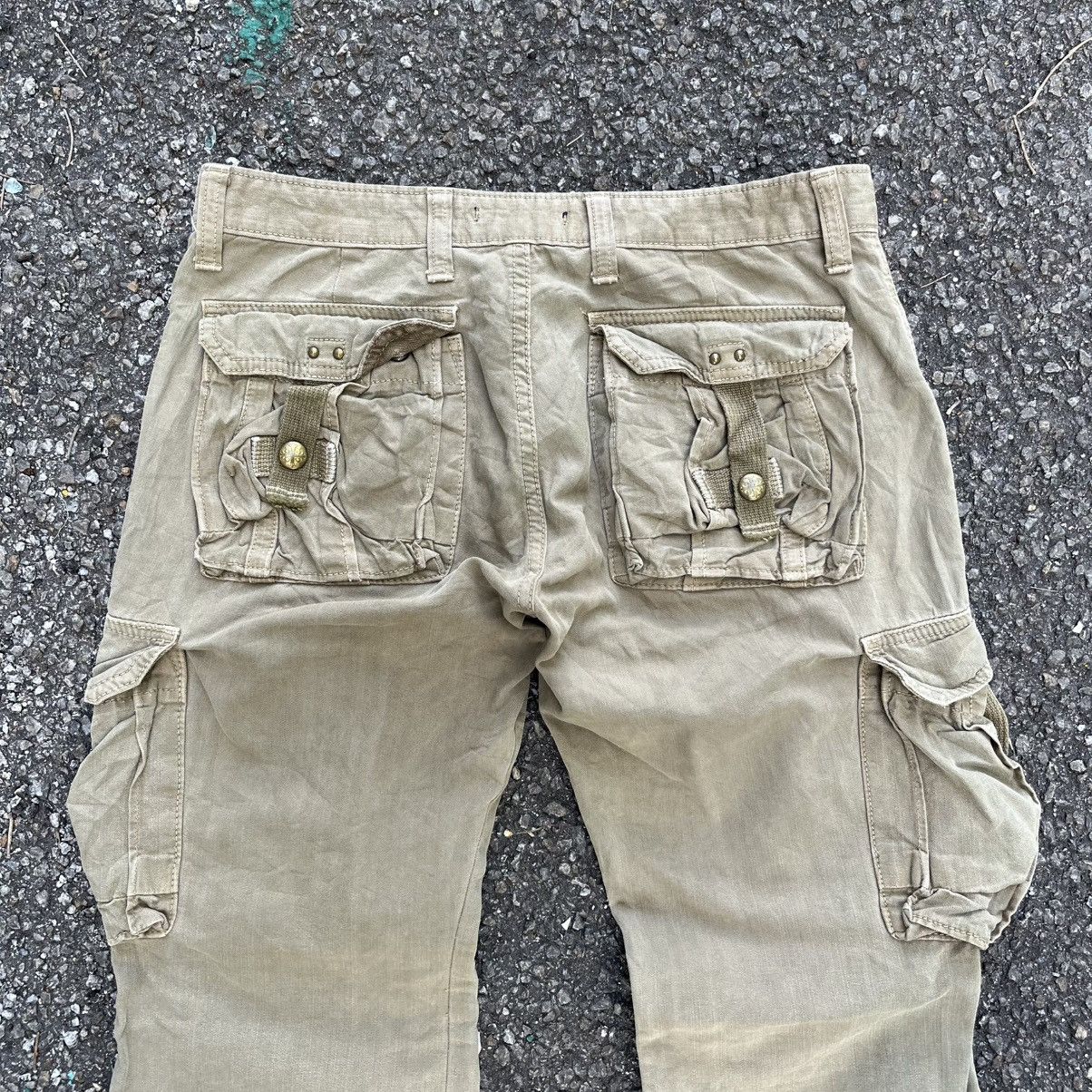 Hysteric Glamour Flare Cargo Pants Surplus Japan Trousers Low Rise Size US 30 / EU 46 - 11 Thumbnail