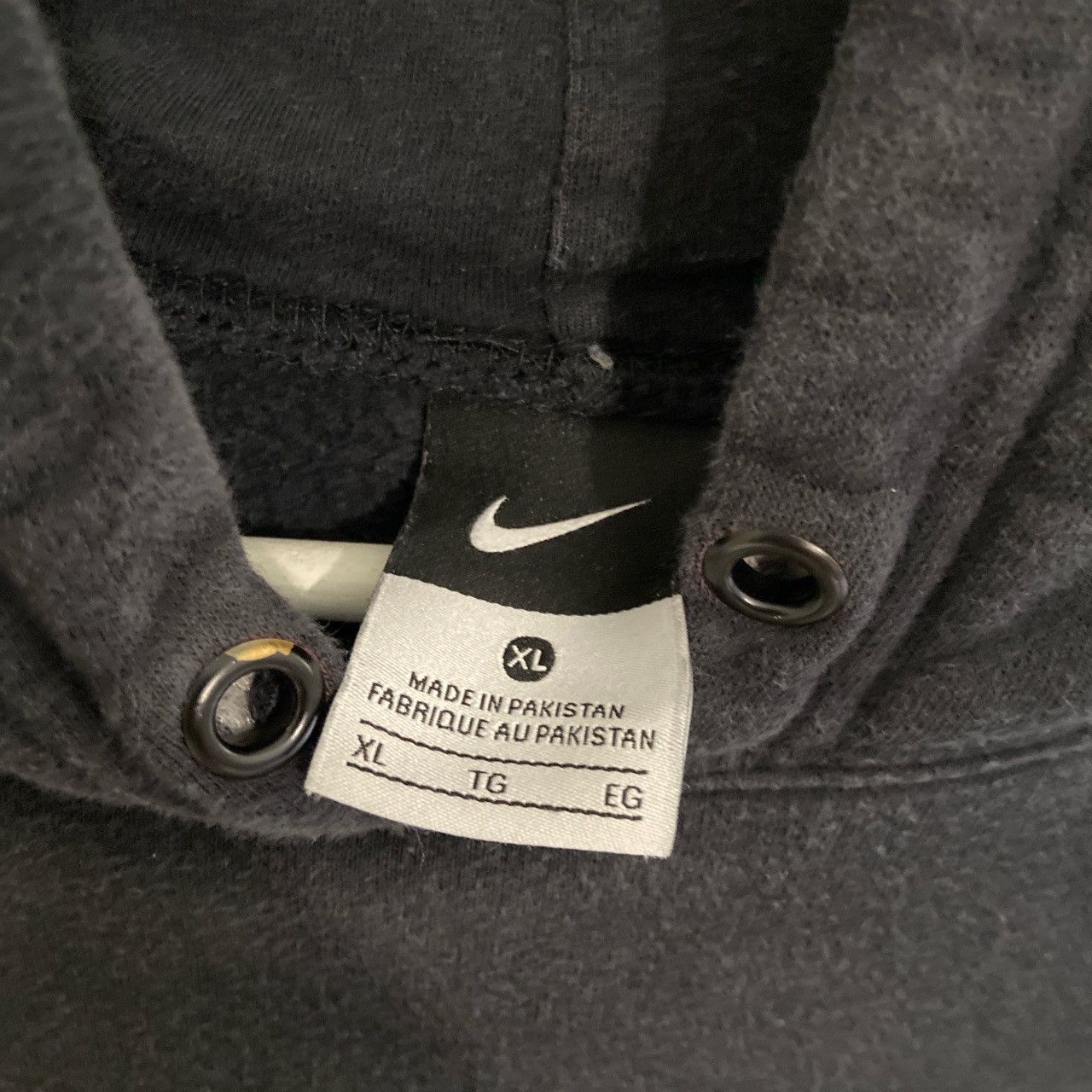 Nike × Vintage Vintage Nike Swoosh Hoodie Size US XL / EU 56 / 4 - 5 Thumbnail