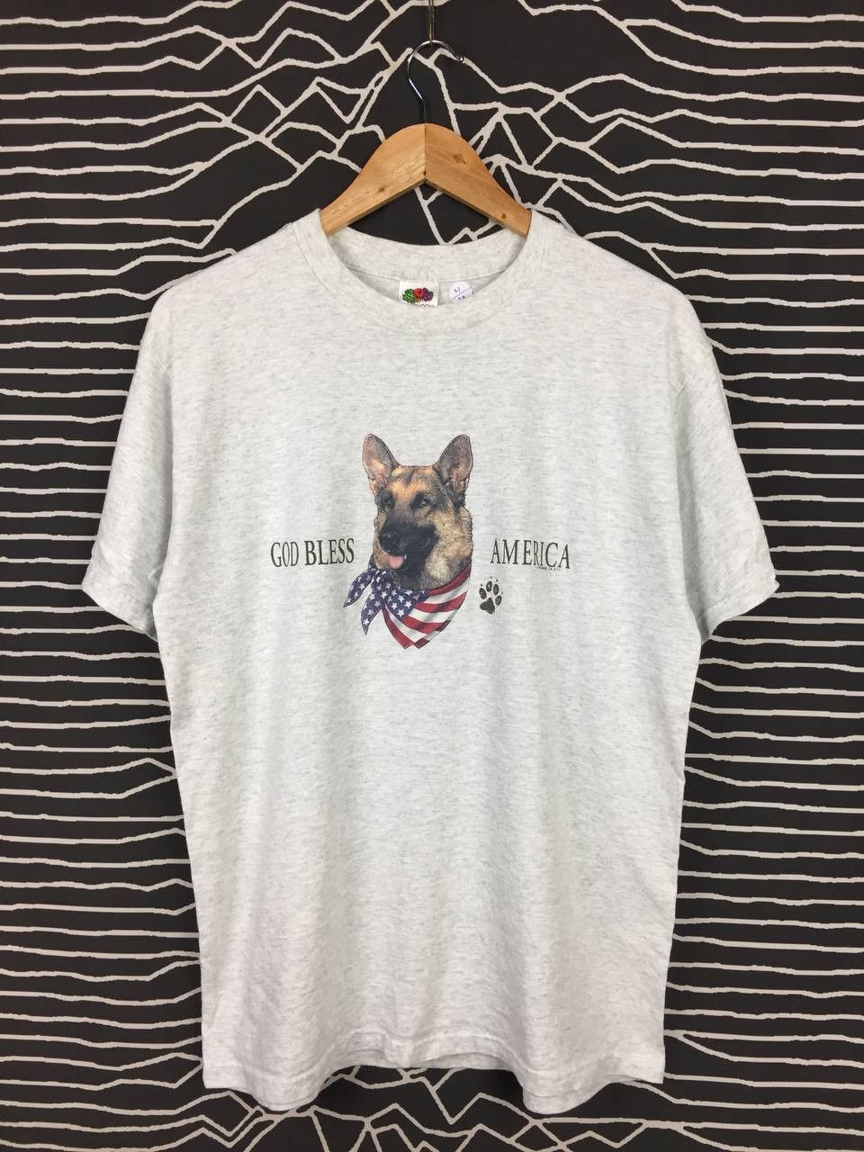 Vintage Vtg Y2k FOTL God Bless America Graphic Tee Size US L / EU 52-54 / 3 - 2 Thumbnail