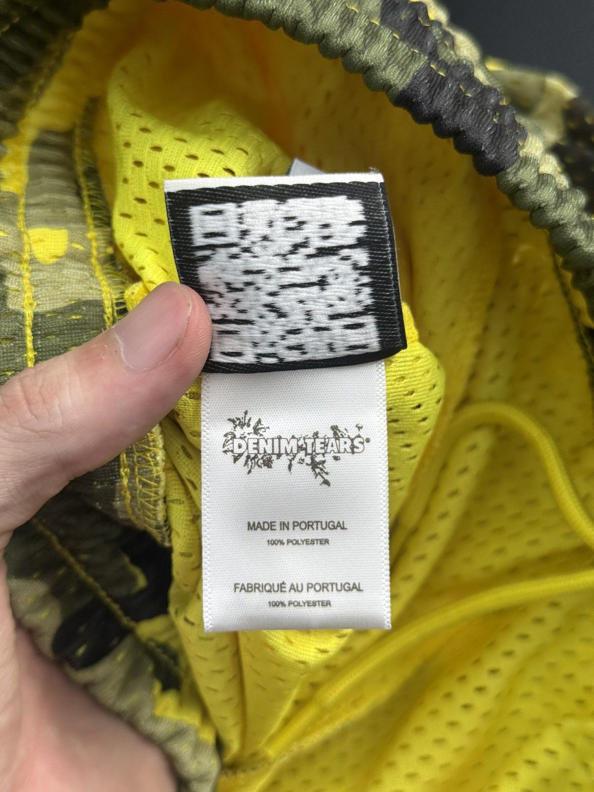 DENIM TEARS Denim Tears Mesh Summer Shorts Yellow Camo Size XXL (NEW) Size US 38 / EU 54 - 10 Thumbnail