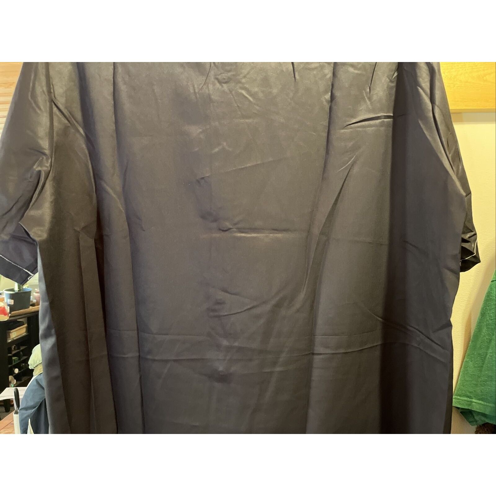 The Unbranded Brand Unbranded Men’s XXL Brown Black SS Polyester Hawaiian Shirt Size US XXL / EU 58 / 5 - 15 Thumbnail