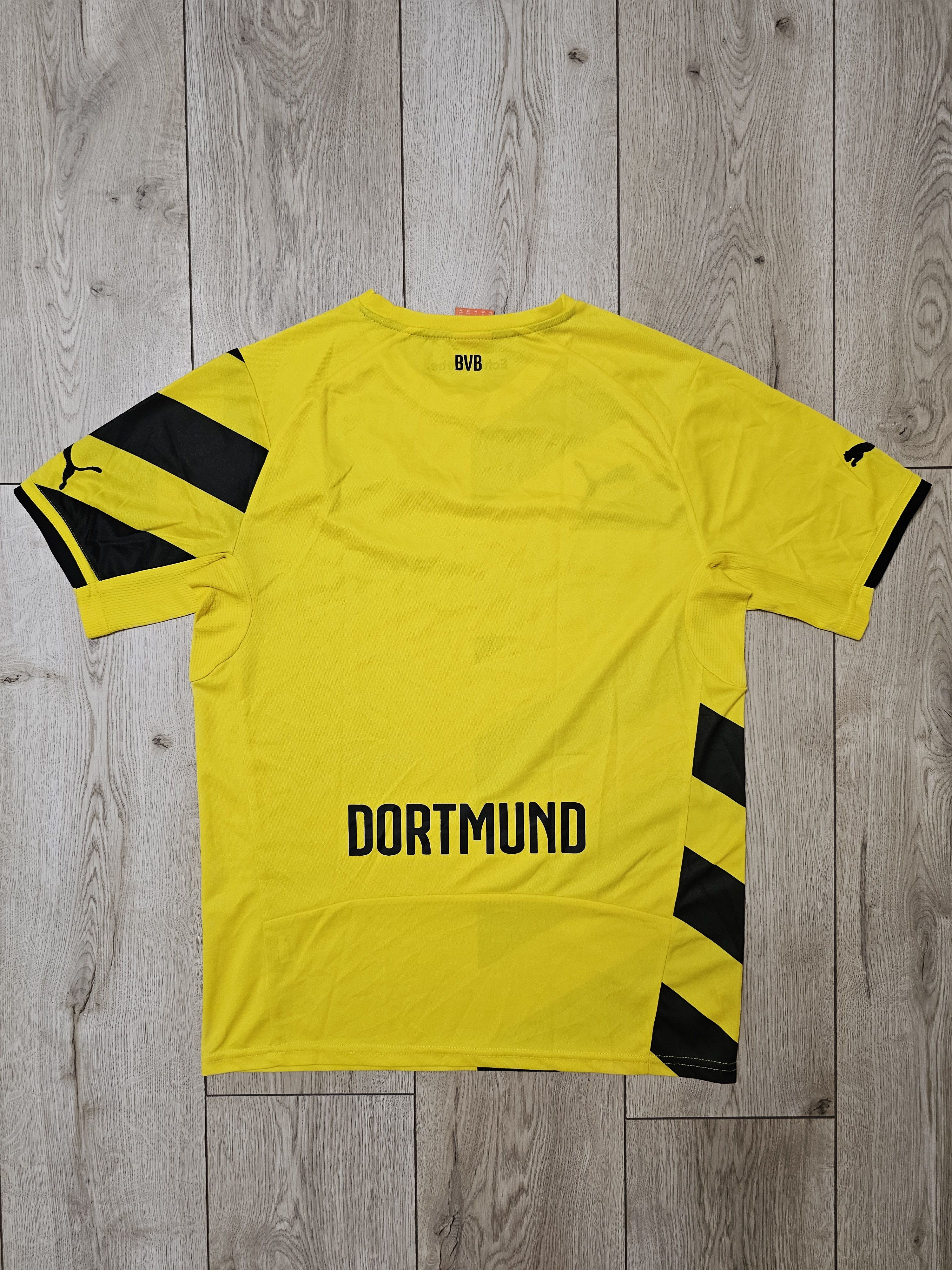 Puma BORUSSIA DORTMUND 2014 2015 HOME FOOTBALL SOCCER JERSEY Size US M / EU 48-50 / 2 - 2 Thumbnail