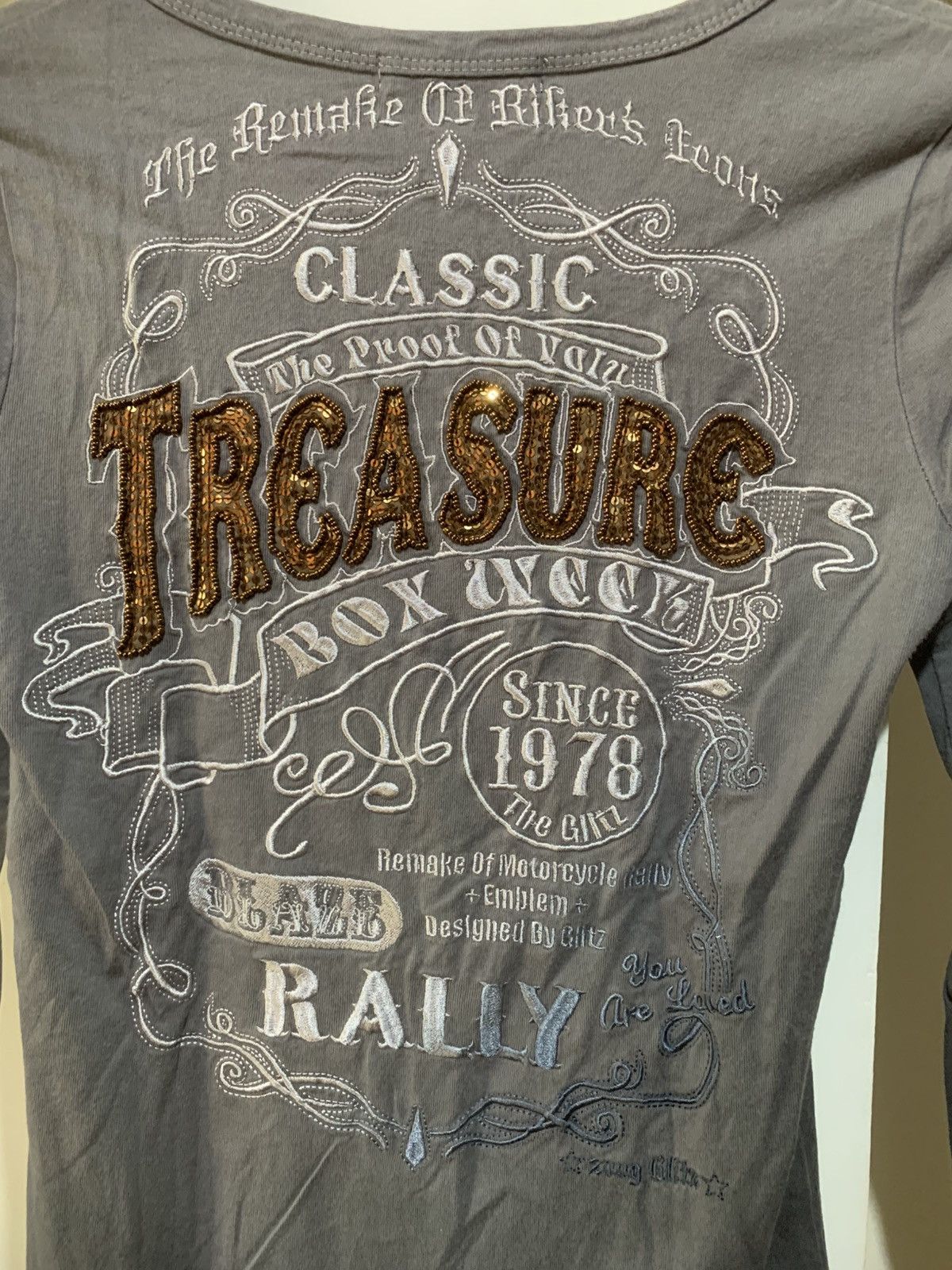 Maison Margiela Japanese Treasure By Glitz Long Sleeve Tee Shirt Size M / US 6-8 / IT 42-44 - 12 Thumbnail