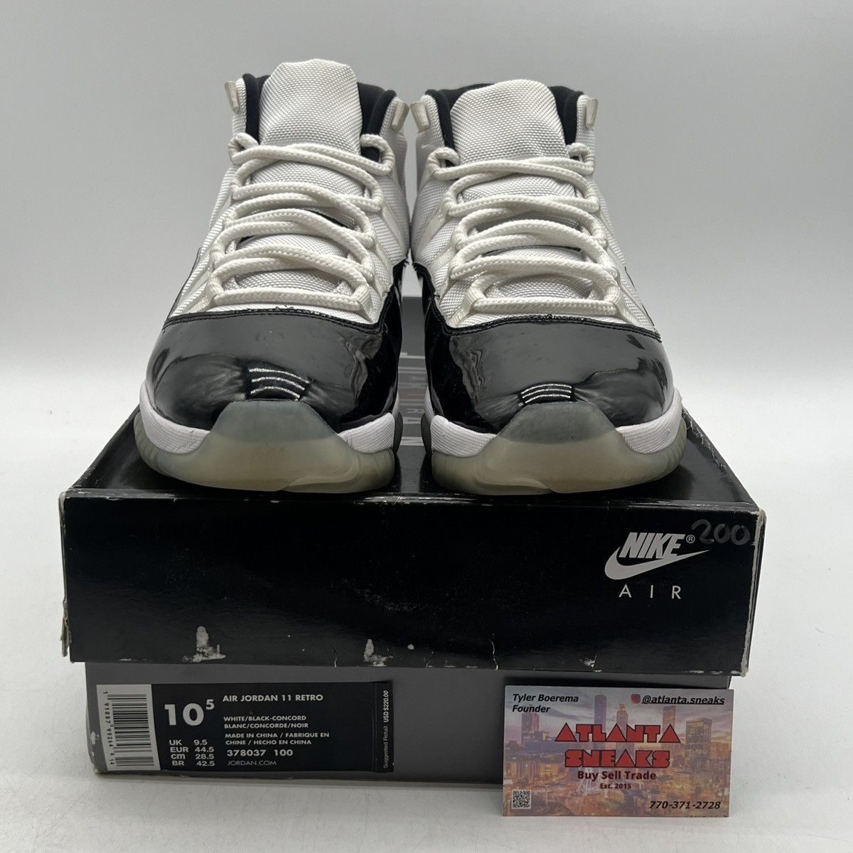 Jordan Brand Air Jordan 11 concord Size US 10.5 / EU 43-44 - 2 Thumbnail