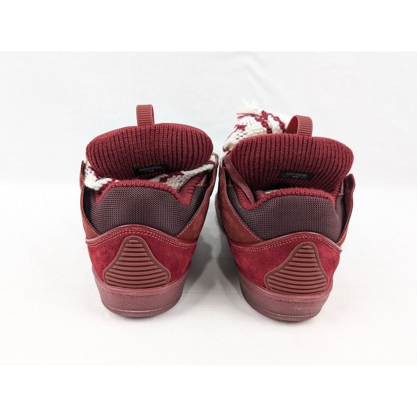 Lanvin o1rshd1 Curb Sneakers in Burgandy Size US 11 / EU 44 - 19 Thumbnail