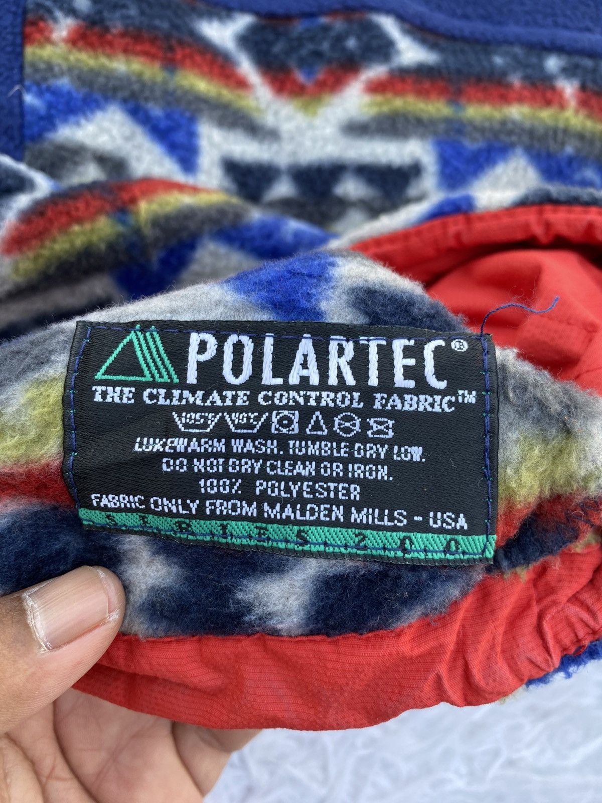 Polartec Rare Vintage Polartec Fleece Climbing Jacket Size US L / EU 52-54 / 3 - 13 Thumbnail