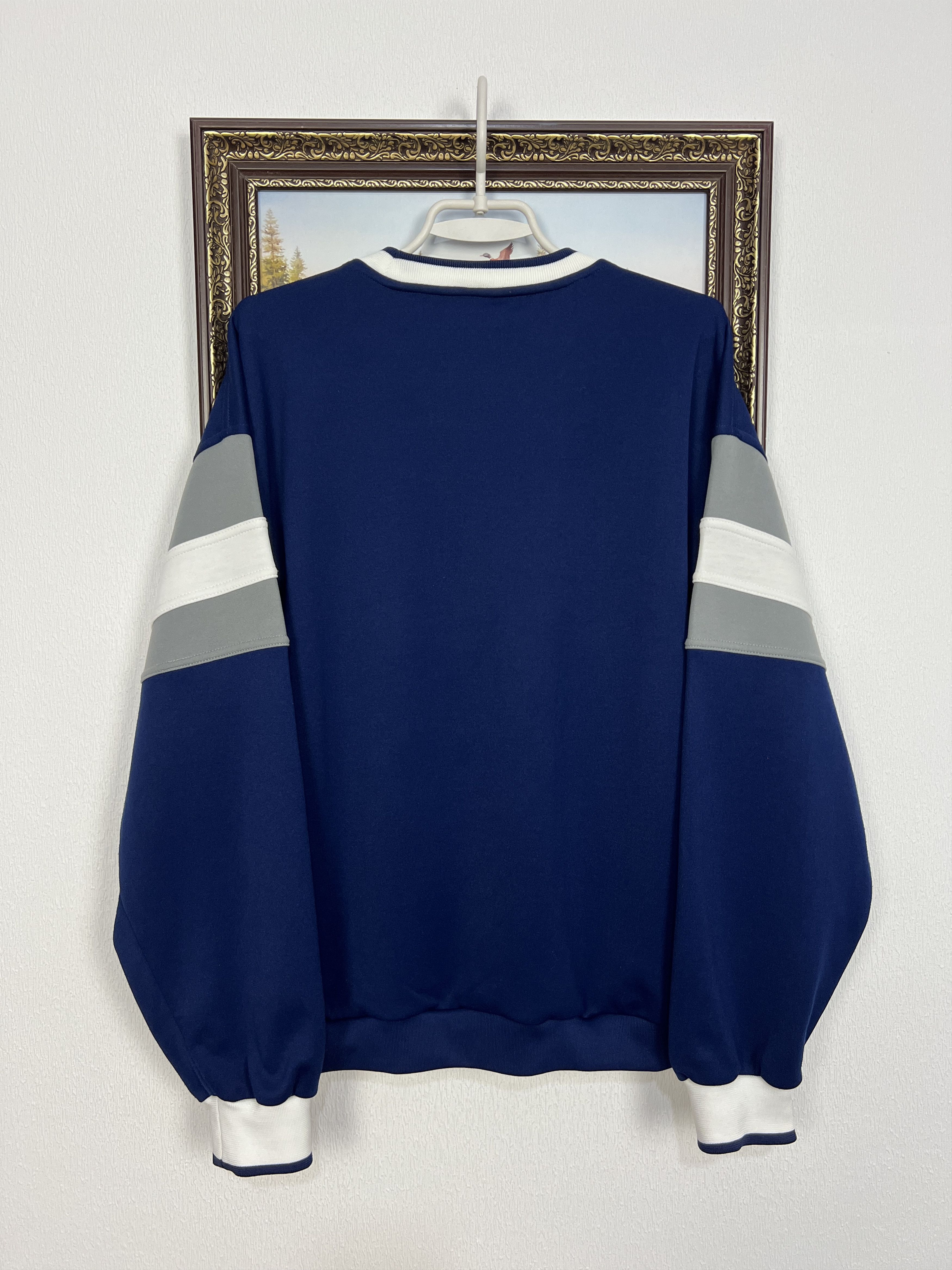 Nike Vintage 90's Nike Big Logo Swoosh Sweatshirt Crewneck Rare Size US M / EU 48-50 / 2 - 9 Thumbnail