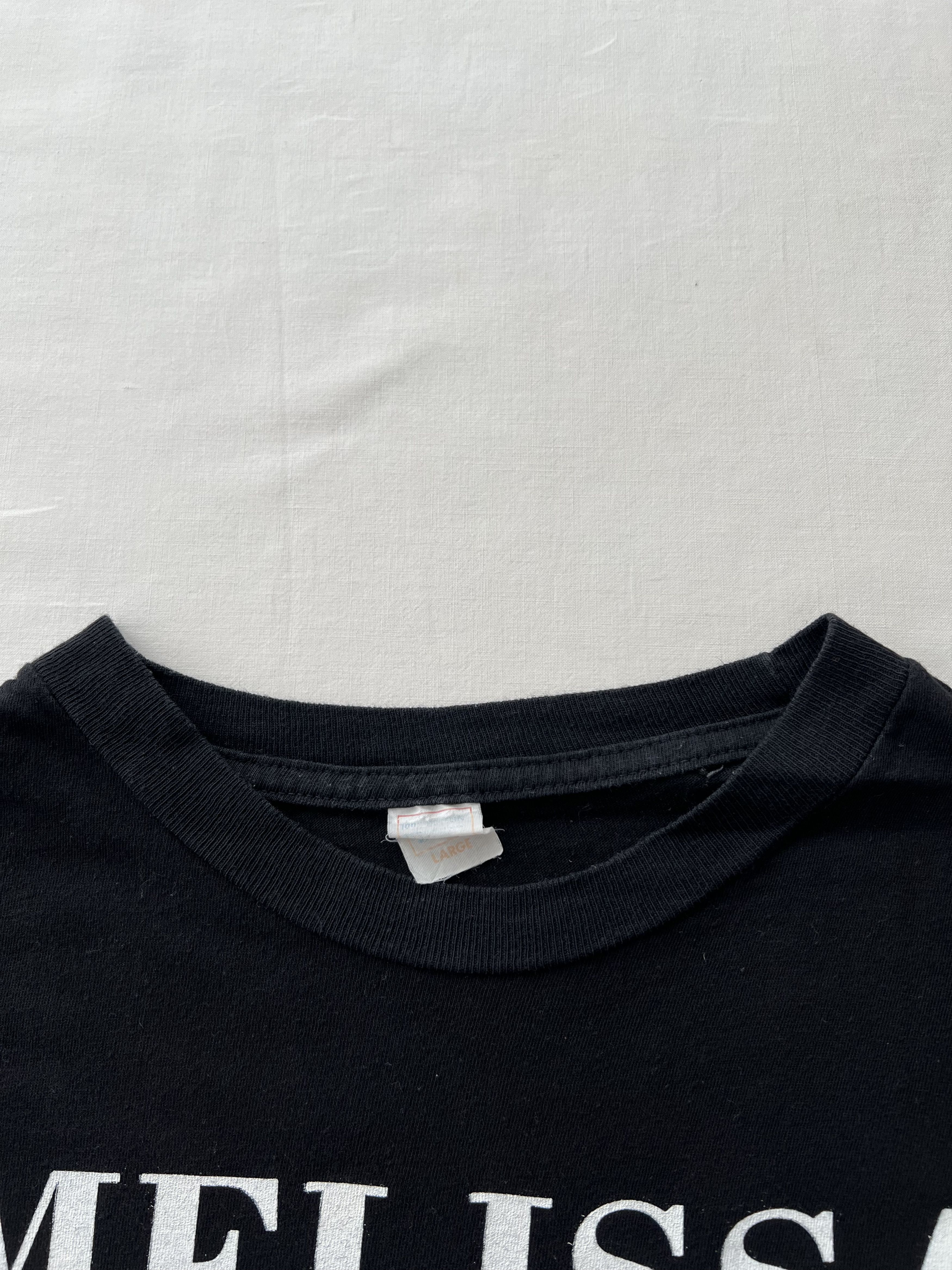 Band Tees Vintage 1992 Melissa Etheridge Never Enough Black T-shirt Size US L / EU 52-54 / 3 - 9 Thumbnail