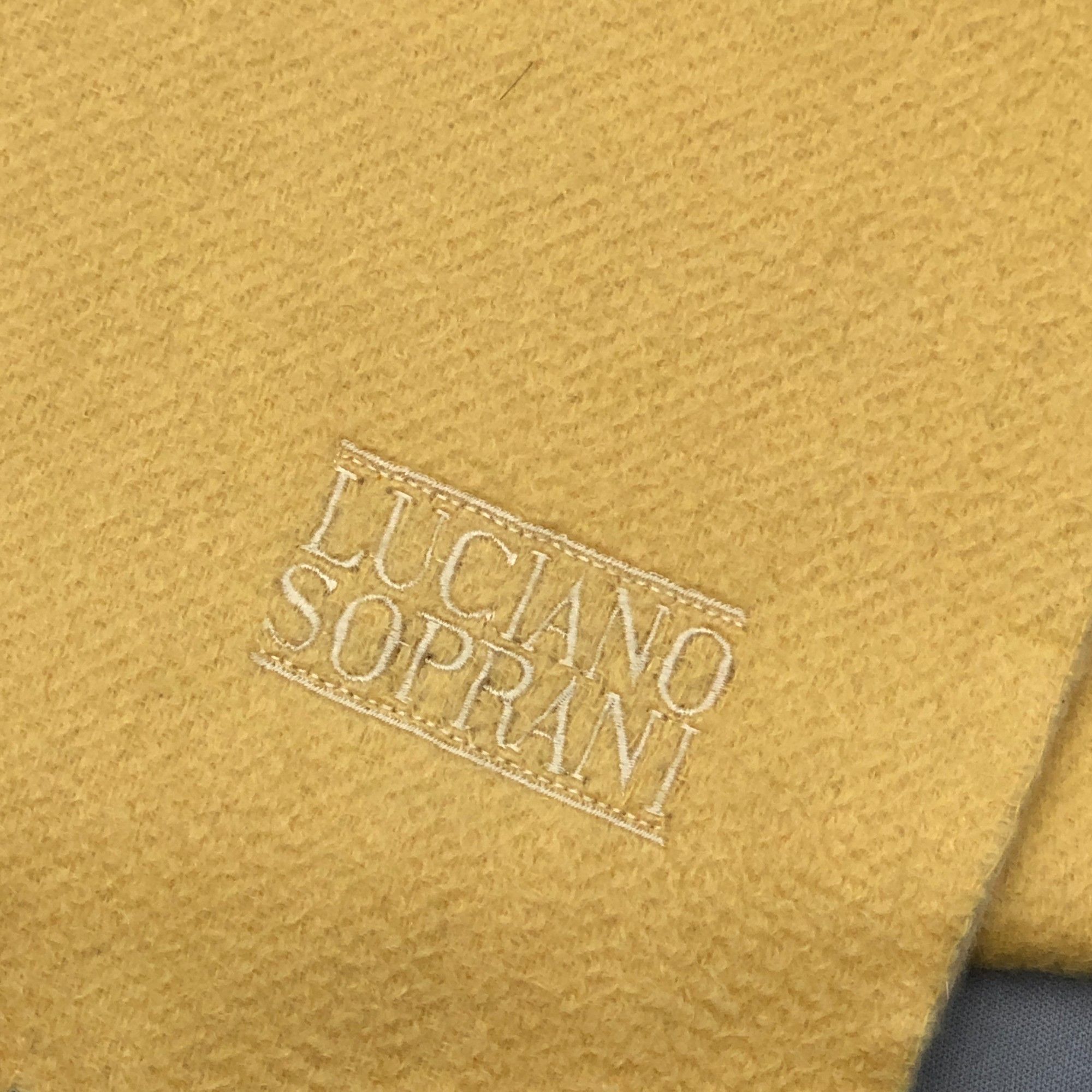 Japanese Brand Vintage Luciano Soprani Scarf Muffler Christmas Wool Size ONE SIZE - 4 Thumbnail