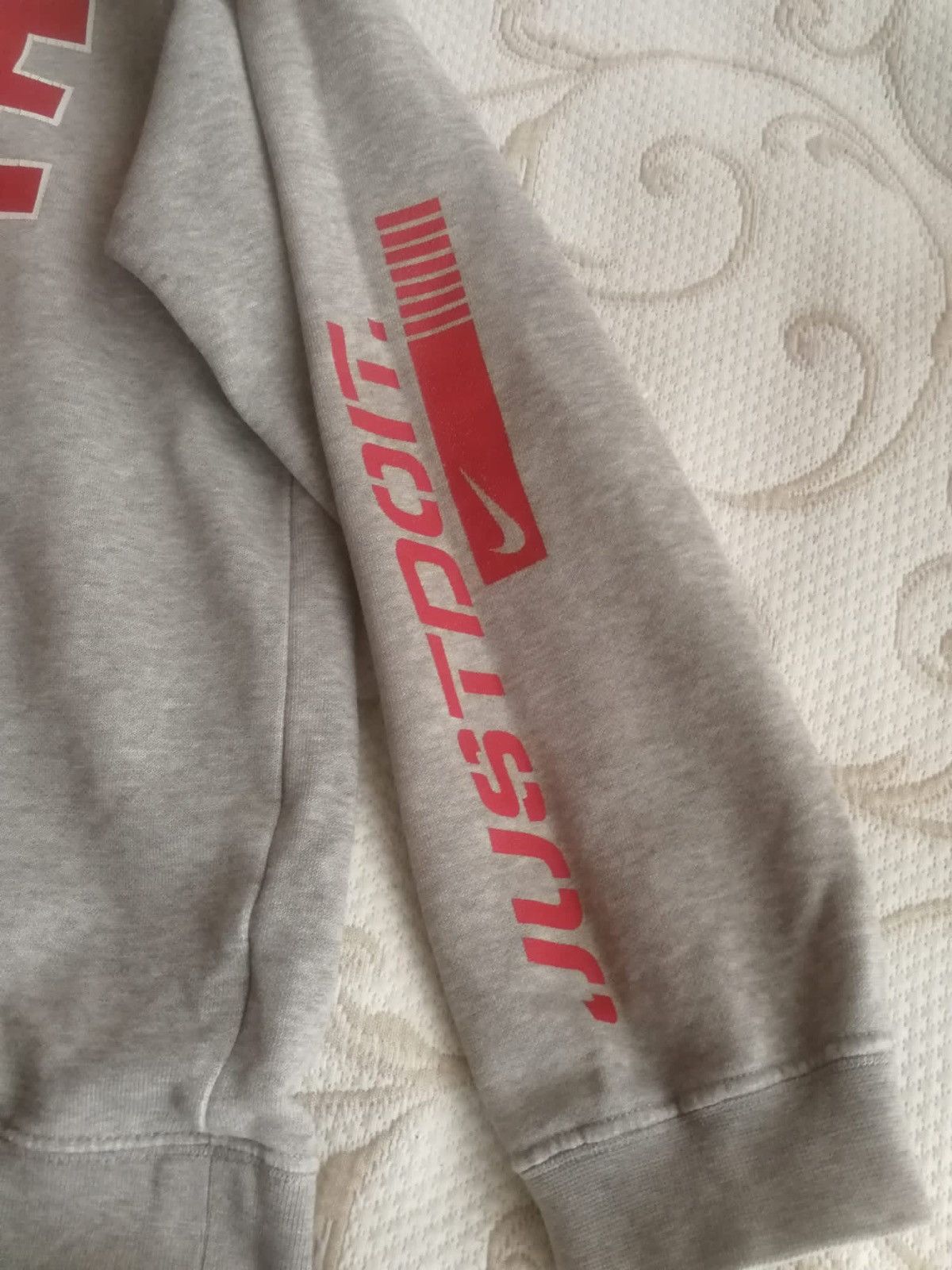 Nike × Vintage Vintage Nike big logo hoodie y2k Size US S / EU 44-46 / 1 - 3 Thumbnail