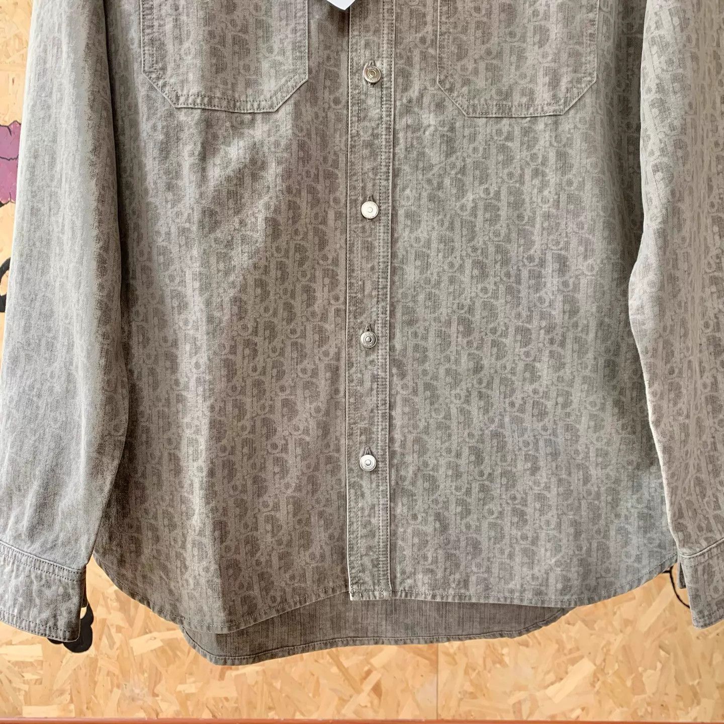 Dior DIOR 25 New All-Over Print Denim Jacket Size US L / EU 52-54 / 3 - 4 Thumbnail