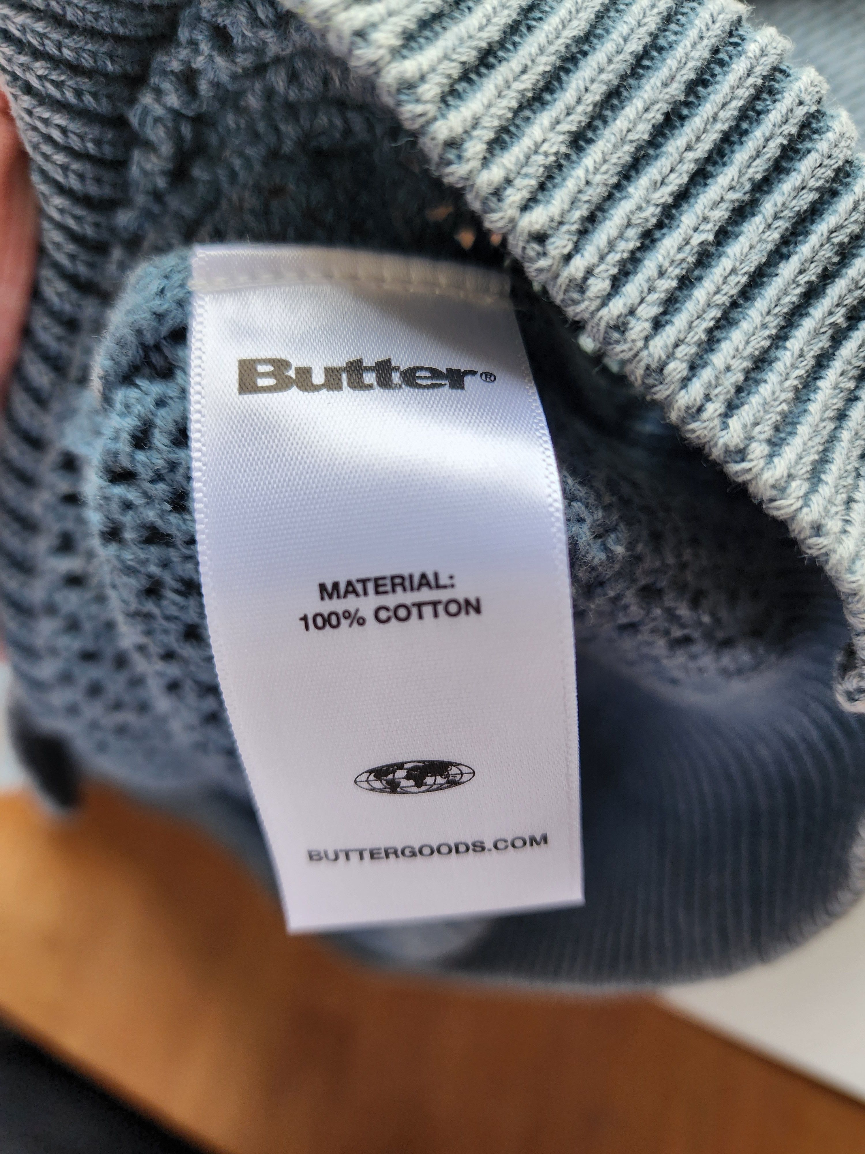 Butter Goods Washed Knitted Sweater Size US XL / EU 56 / 4 - 5 Thumbnail
