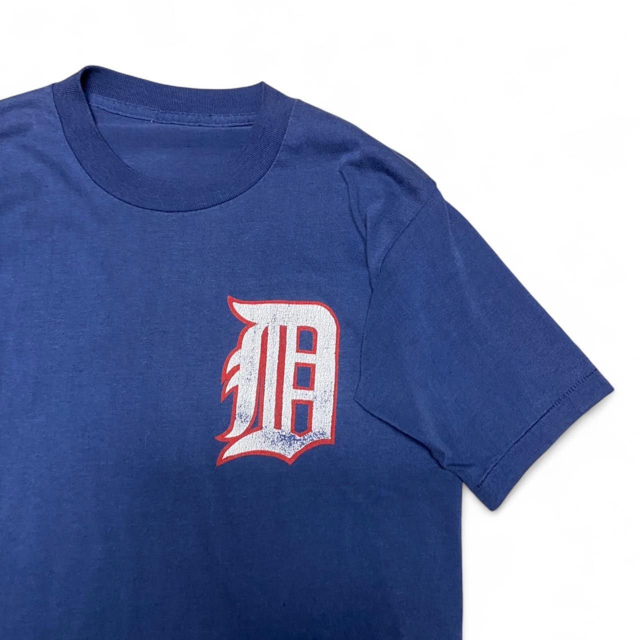 Other Vintage Detroit tigers mlb navy faded t-shirt Size US M / EU 48-50 / 2 - 1 Thumbnail