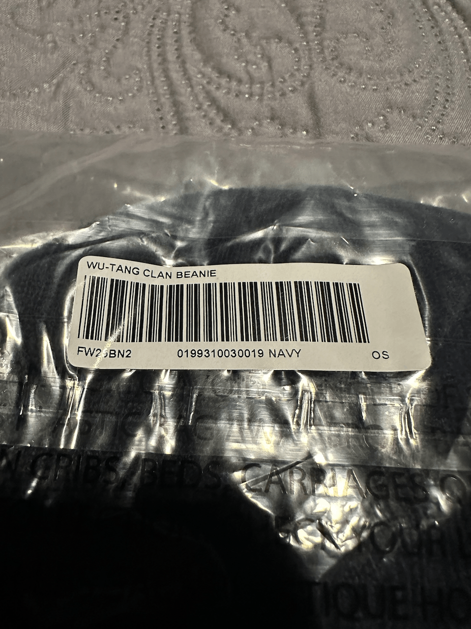 Supreme NWT Supreme x Wu Tang Clan Beanie - Black Size ONE SIZE - 5 Thumbnail