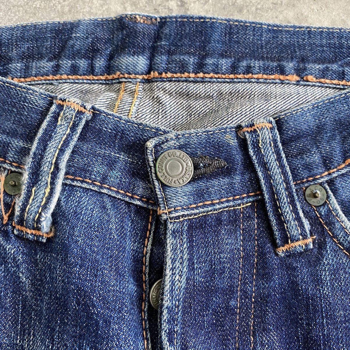 Full Count & Co. Vintage Full Count Japan Faded Blue Selvedge Denim Jeans Size US 28 / EU 44 - 8 Thumbnail
