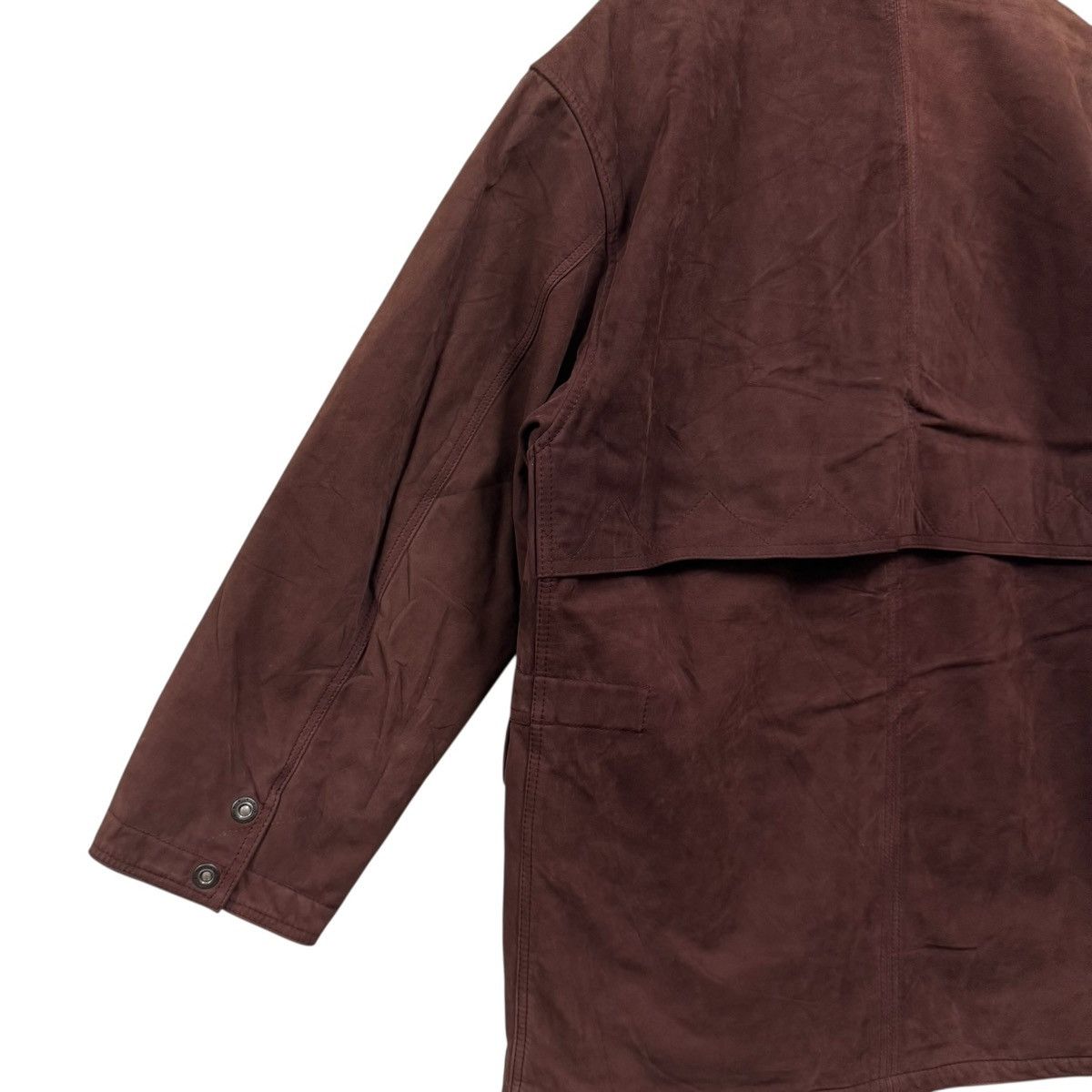 Genuine Leather Vintage Giovanotto Paisley Brown Leather Jacket Size US XL / EU 56 / 4 - 8 Thumbnail