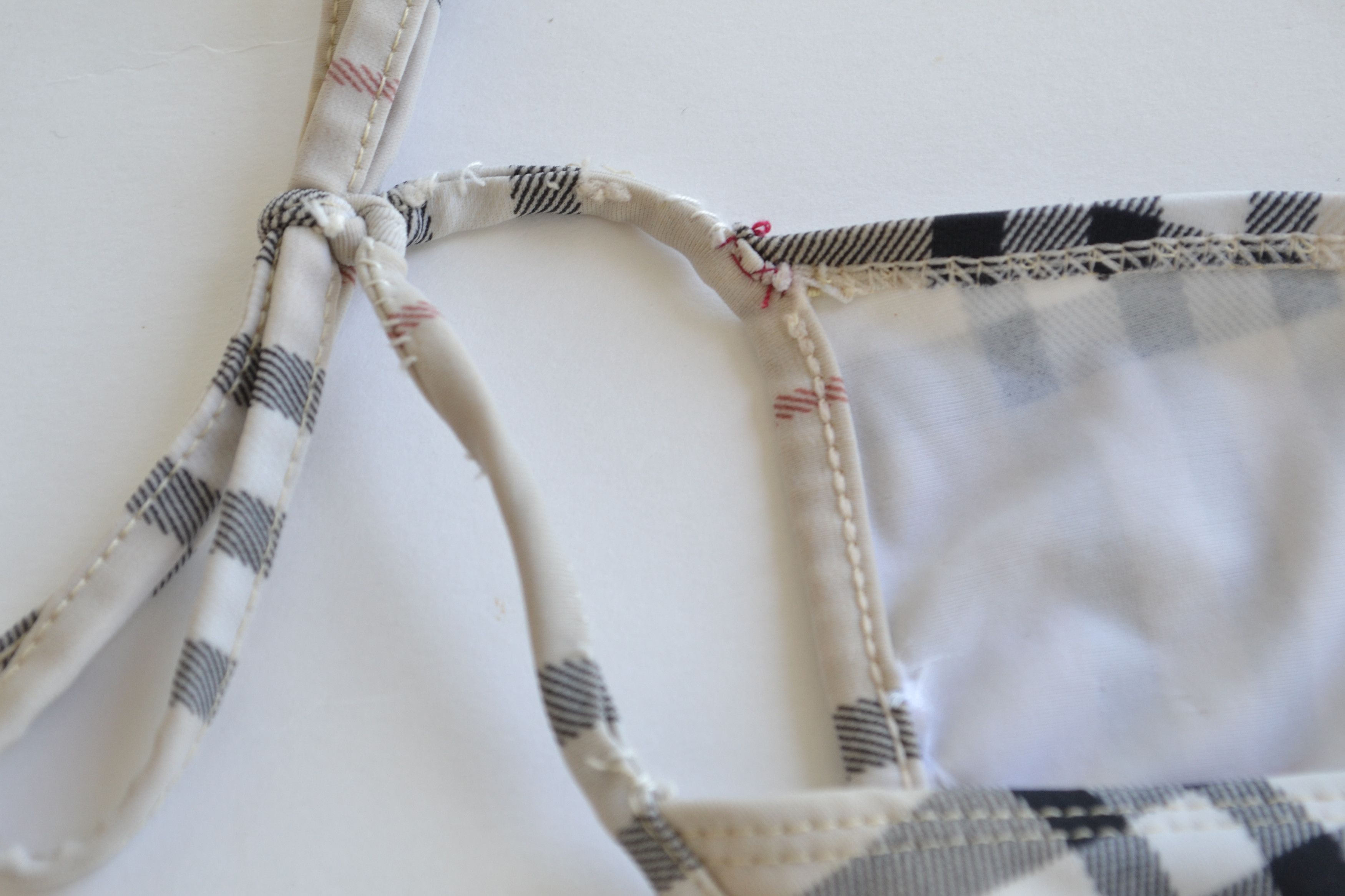 Burberry BURBERRY Suit Bra Bikini Top Check Vintage Swim Beachwear Size ONE SIZE - 10 Thumbnail
