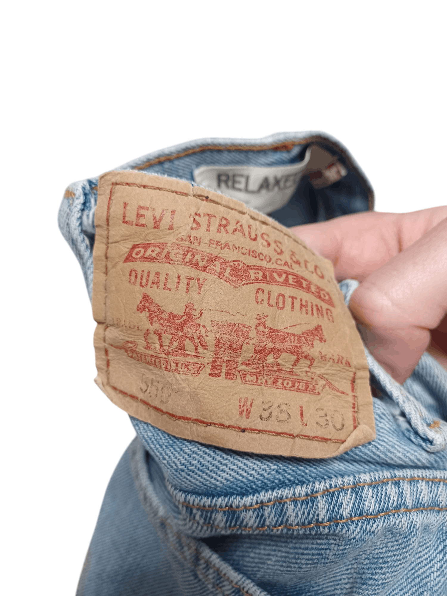 Levi's Vintage Clothing LEVIS VINTAGE 505 RELAXED MADE IN LESOTHO JEANS DENIM Size US 38 / EU 54 - 6 Thumbnail