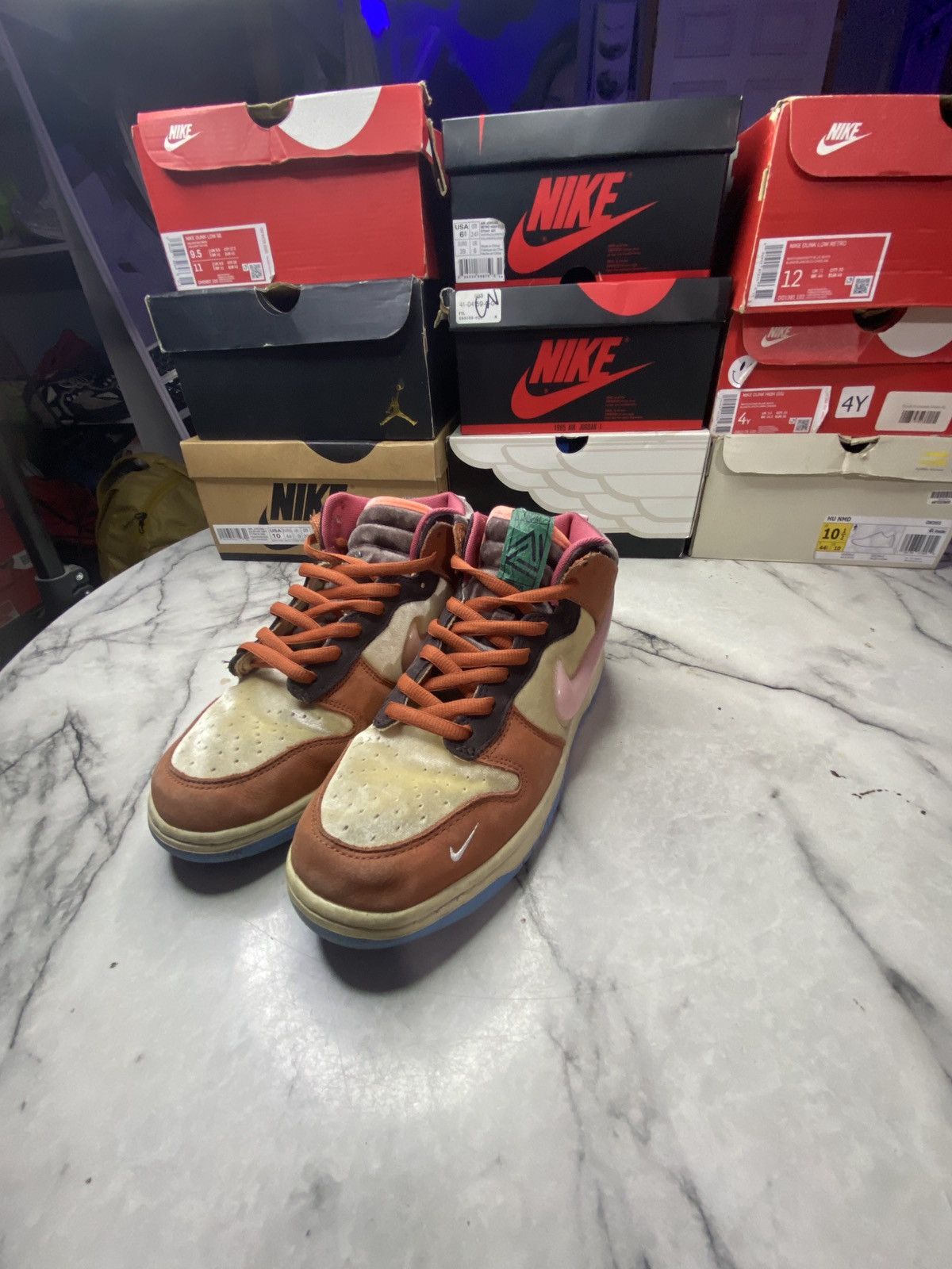Nike Dunk social status chocolate milk Size US 8.5 / EU 41-42 - 5 Thumbnail