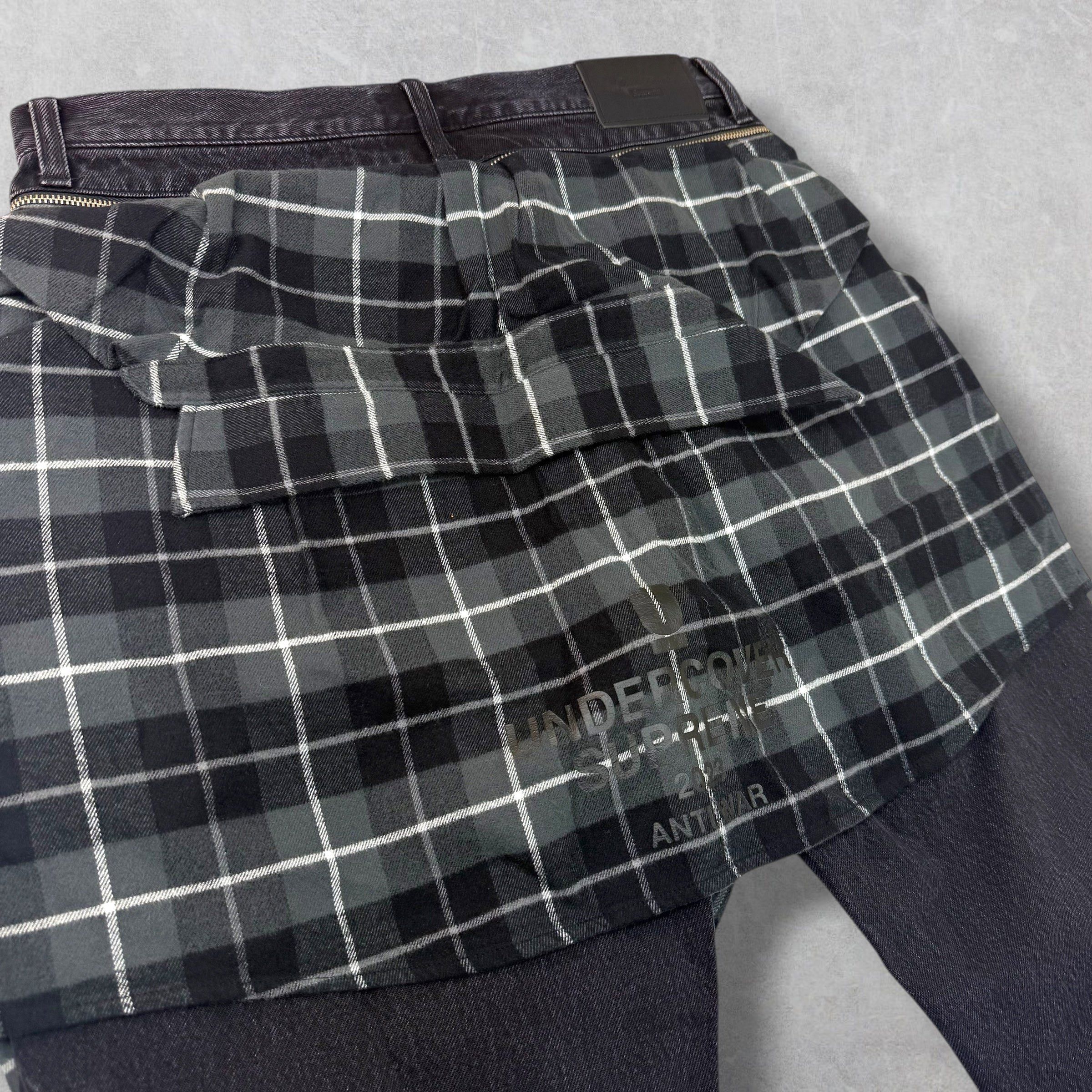 Supreme Supreme x Undercover Layered Black Jeans 32 Size US 32 / EU 48 - 4 Thumbnail