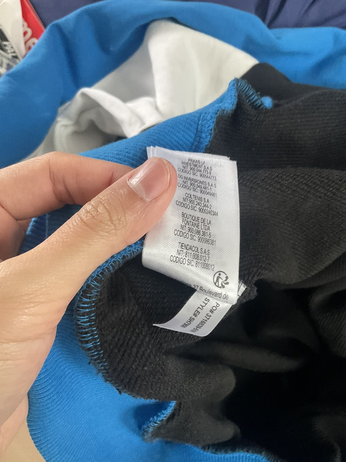 Awake NY x Lacoste Crewneck black