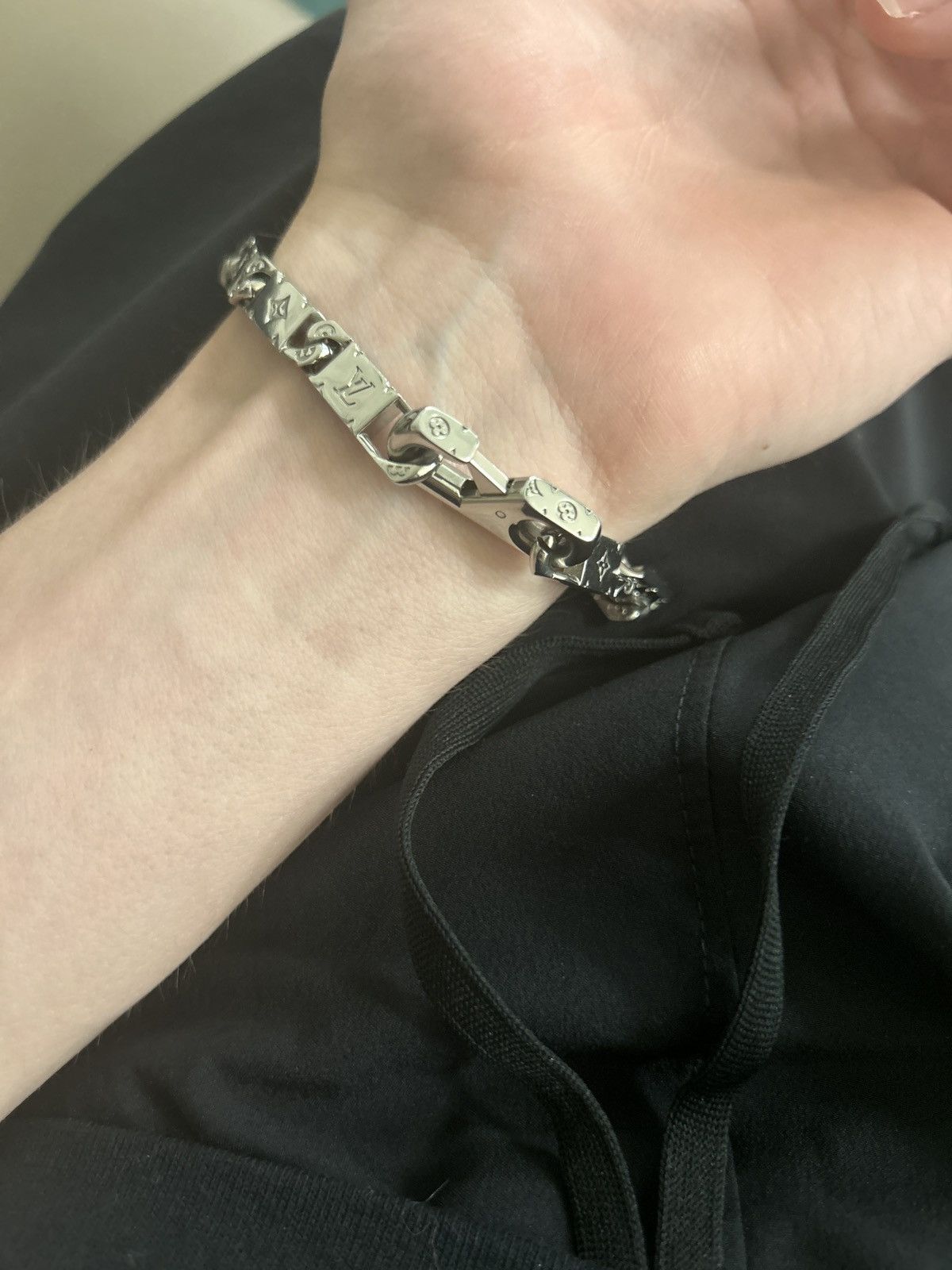 Louis Vuitton Louis vuitton silver link bracelet Size ONE SIZE - 3 Thumbnail