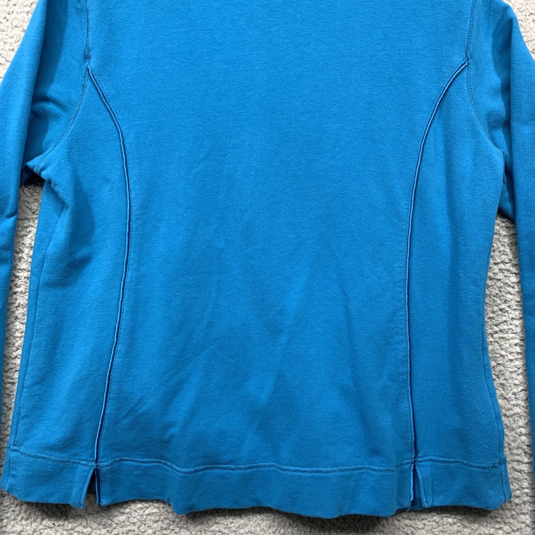 Vintage Danskin Now Hooded Jacket Women’s Athletic Size L Turquoise 2 Pockets Full Zip Size L / US 10 / IT 46 - 7 Thumbnail
