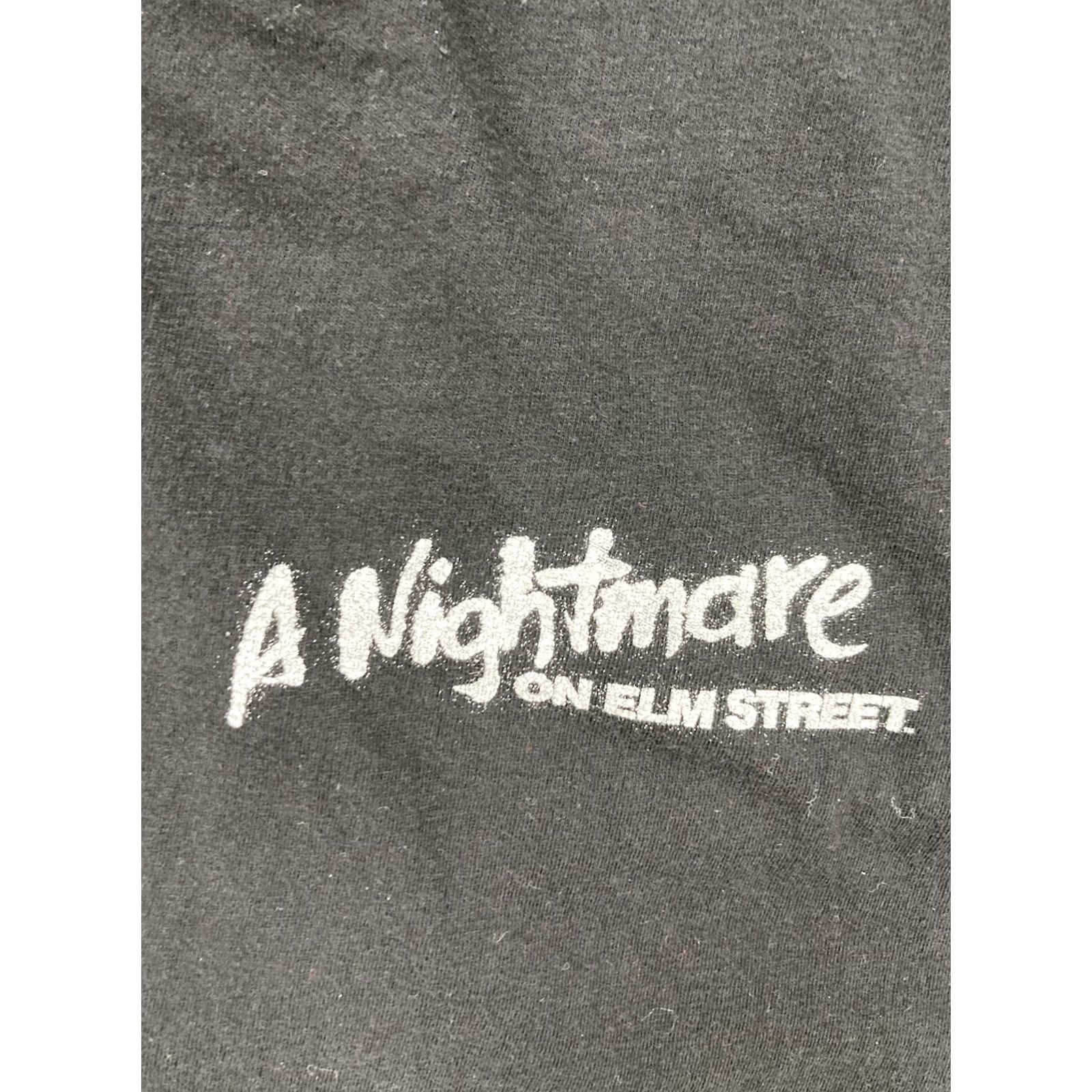 Vintage VINTAGE A Nightmare On Elm Street Movie Graphic T-shirt Men Large Black Freddy Krueger Size US L / EU 52-54 / 3 - 5 Thumbnail