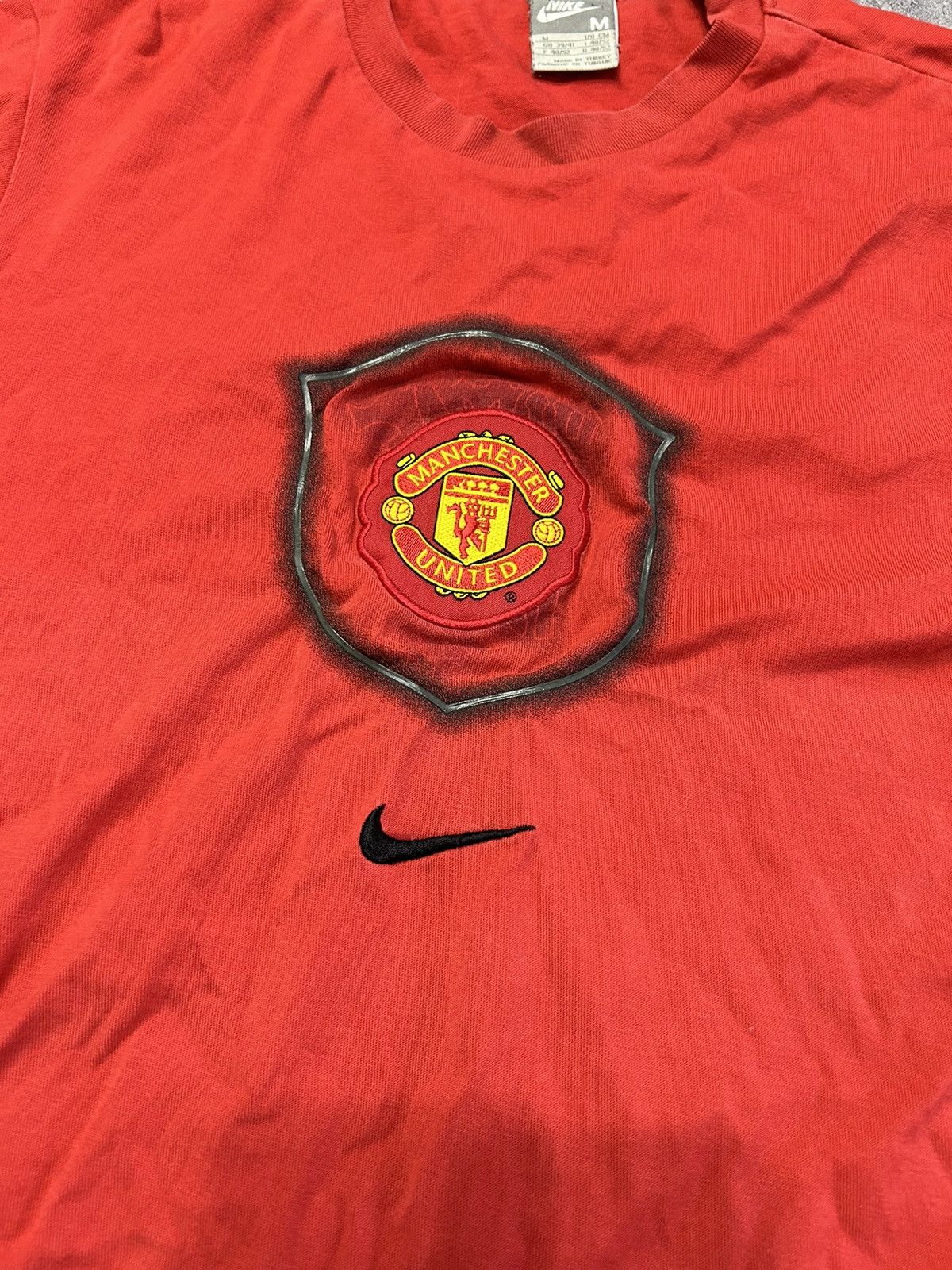Nike × Vintage Nike vintage manchester united vintage jersey tee t shirt Size US M / EU 48-50 / 2 - 4 Thumbnail