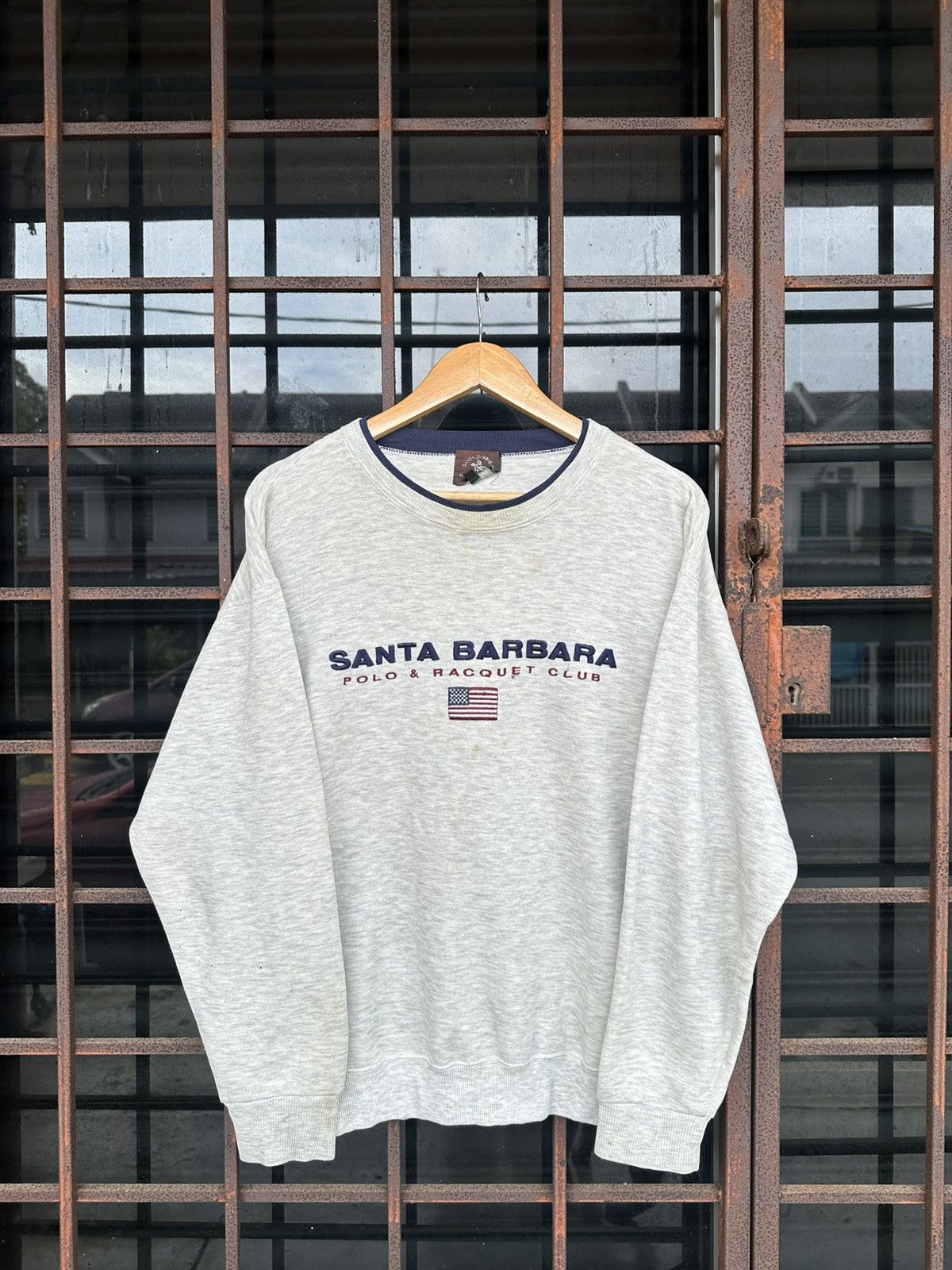 Vintage 👹Santa Barbara Embroidery Crewneck Size US M / EU 48-50 / 2 - 1 Thumbnail