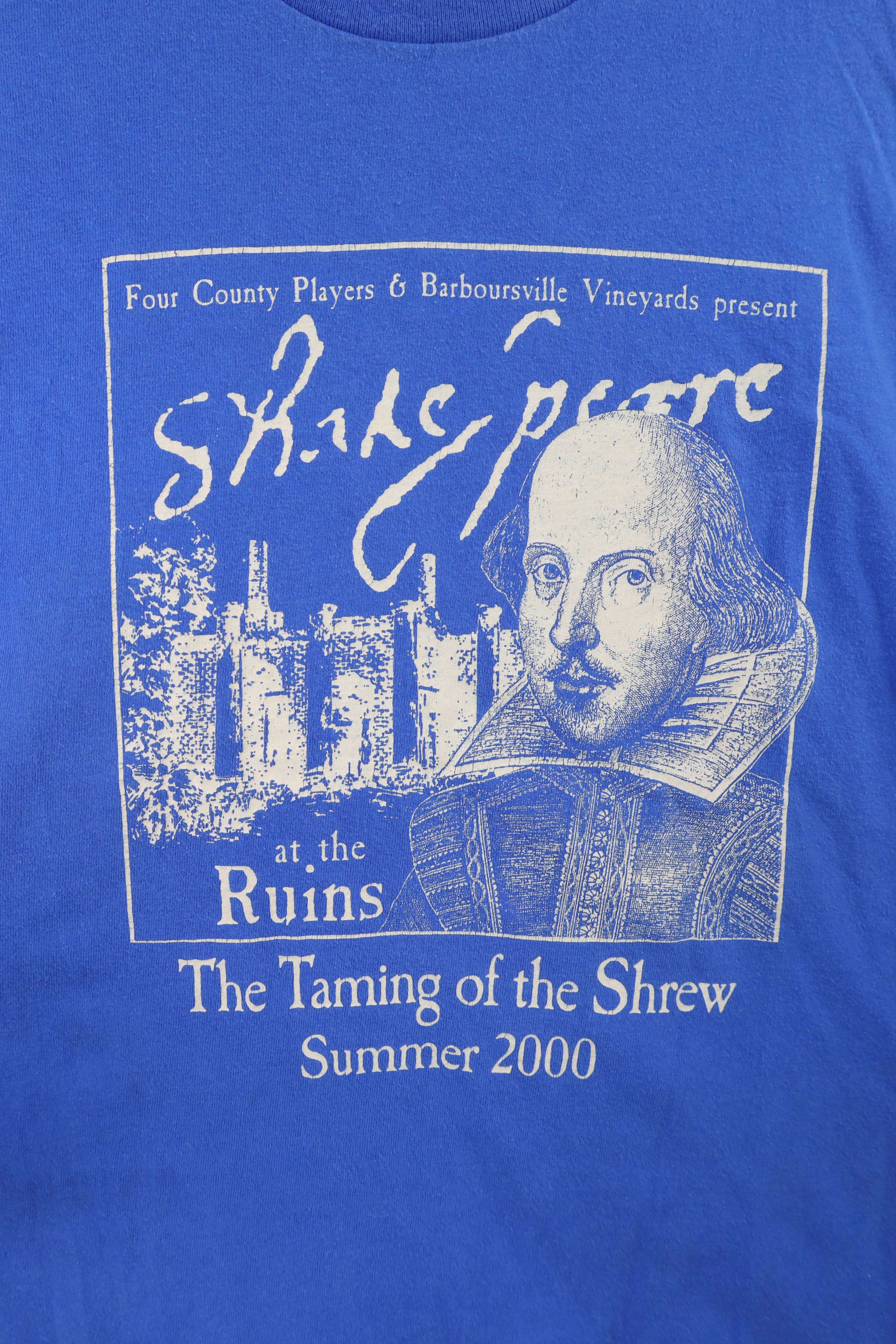 Vintage Vintage Y2K Shakespeare The Taming of the Shrew T-Shirt Size US XL / EU 56 / 4 - 4 Thumbnail