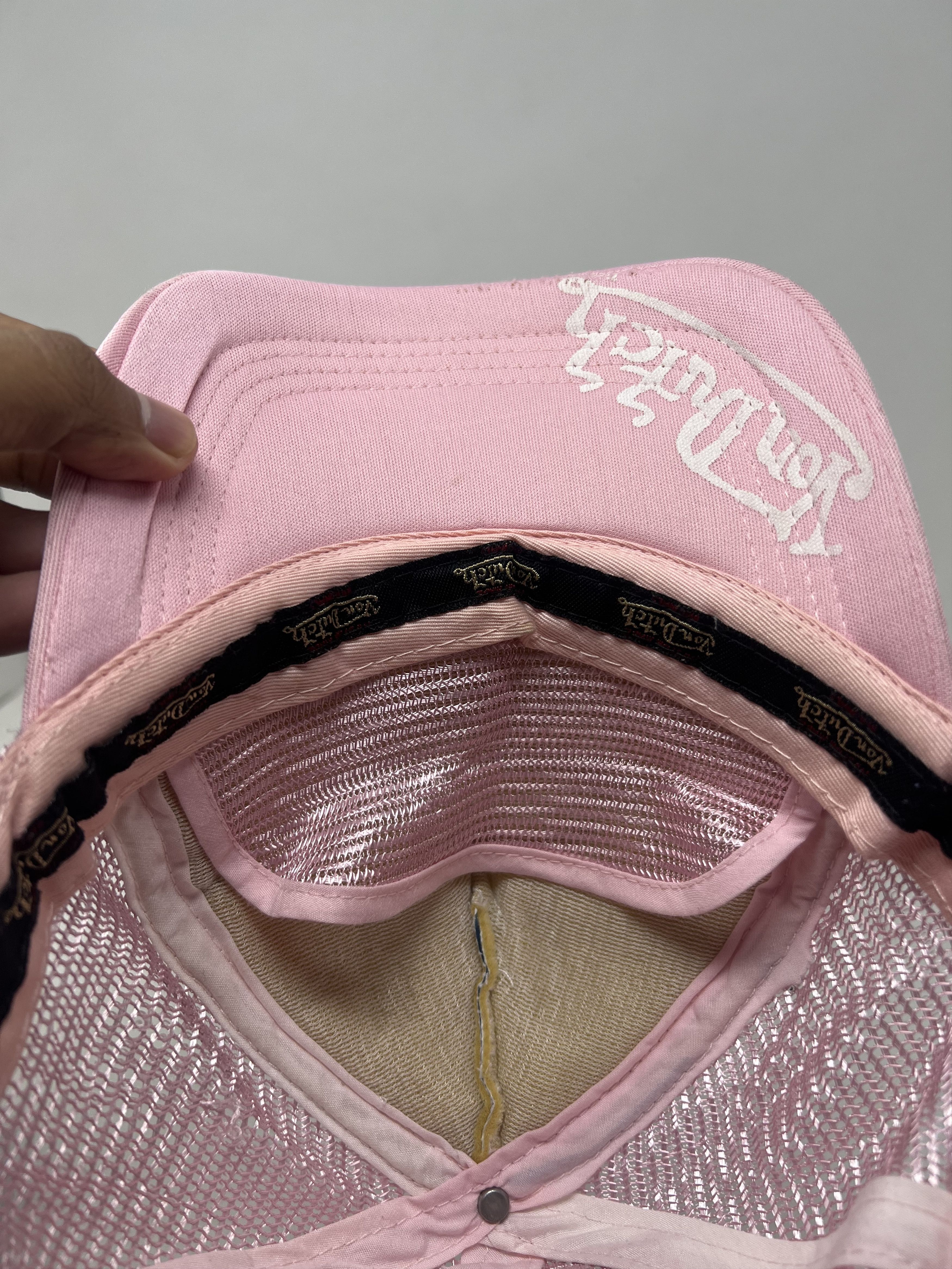 Von Dutch Von Dutch Pink Trucker Hat Size ONE SIZE - 12 Thumbnail