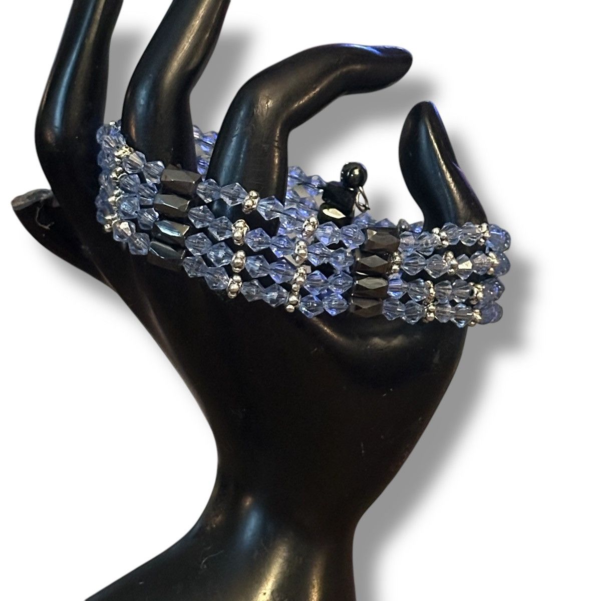 Other Magnetic hematite and blue beads wrap bracelet Size ONE SIZE - 2 Thumbnail