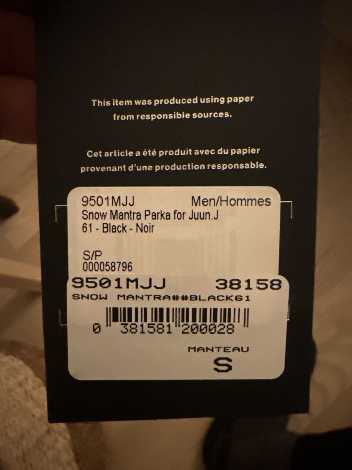 Canada Goose Canada Goose x Juun.J Snow Mantra Size US S / EU 44-46 / 1 - 12 Thumbnail