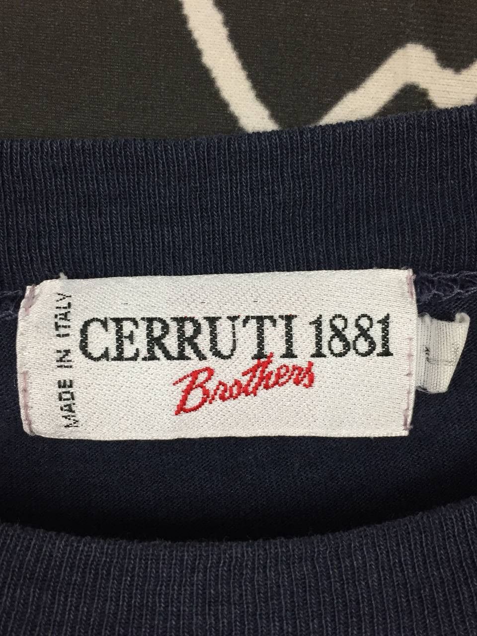 Cerruti 1881 Vtg Cerruti 1881 Brothers Made In Italy Tee Size US L / EU 52-54 / 3 - 12 Thumbnail