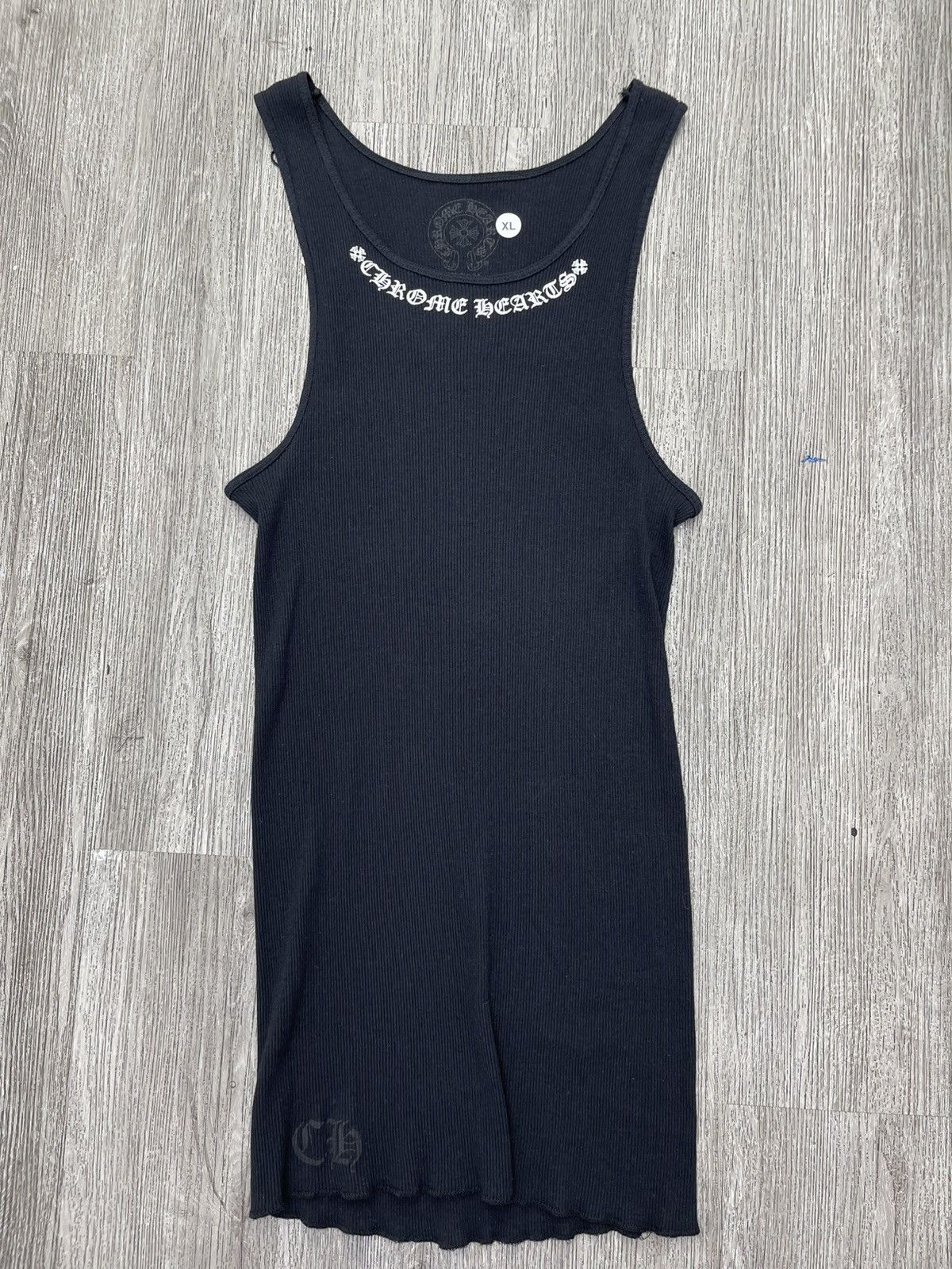 Chrome Hearts Chrome Hearts Ribbed Long Tank Top Dress | Grailed