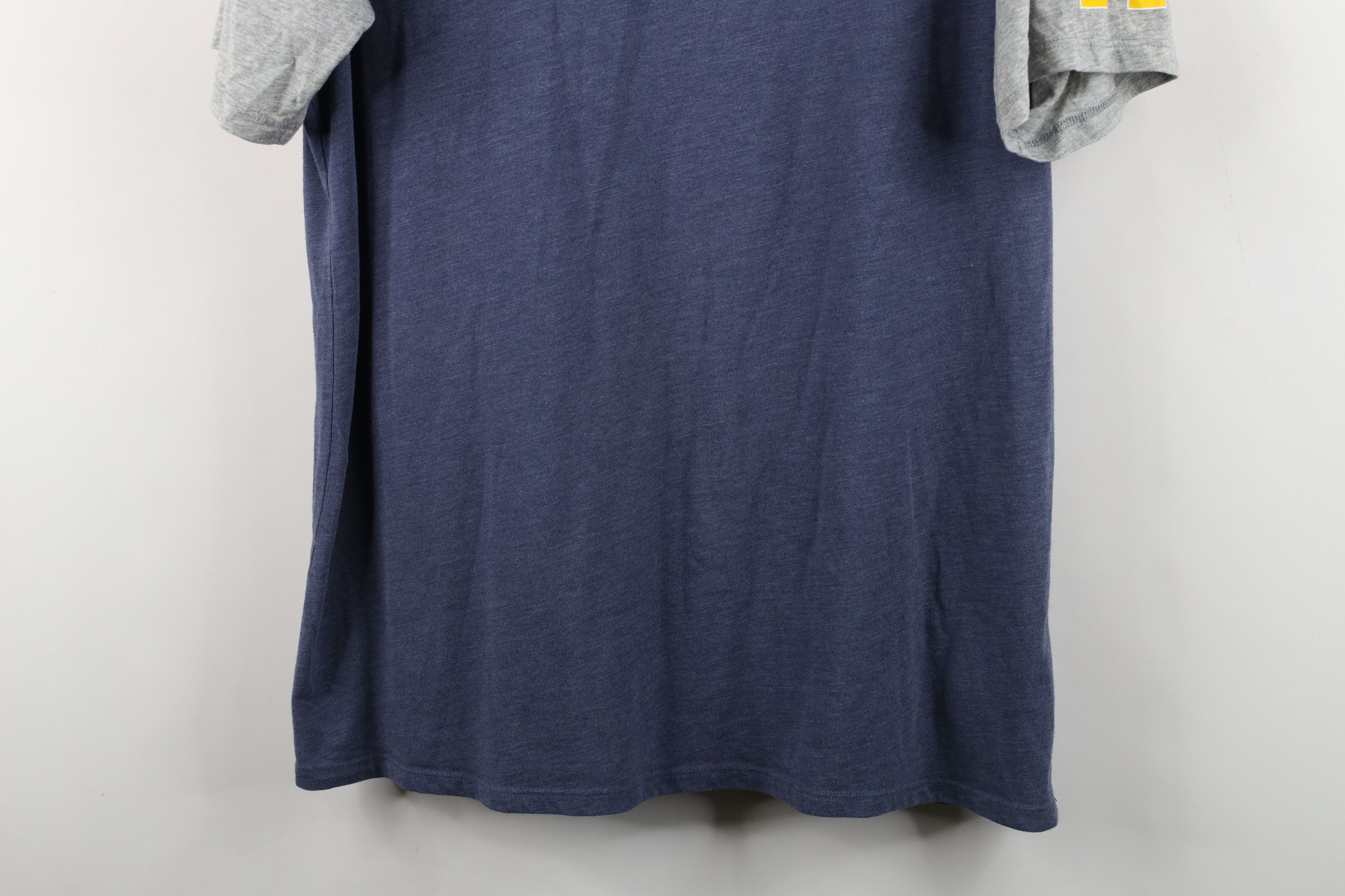 Nike Nike University of Michigan Short Sleeve Raglan T-Shirt Blue Size US XL / EU 56 / 4 - 3 Thumbnail
