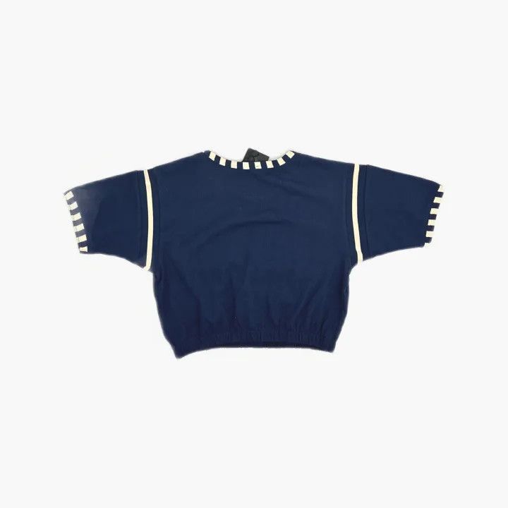 Saint Laurent Paris Saint Laurent Blue Graphic Cotton T-Shirt -2507 Size M / US 6-8 / IT 42-44 - 3 Thumbnail