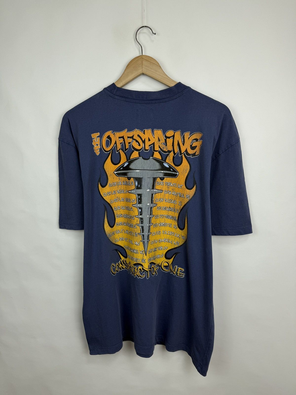 Band Tees 🇺🇸 Y2K The Offspring Conspiracy Of One T-Shirt Retro Rare Size US M / EU 48-50 / 2 - 7 Thumbnail