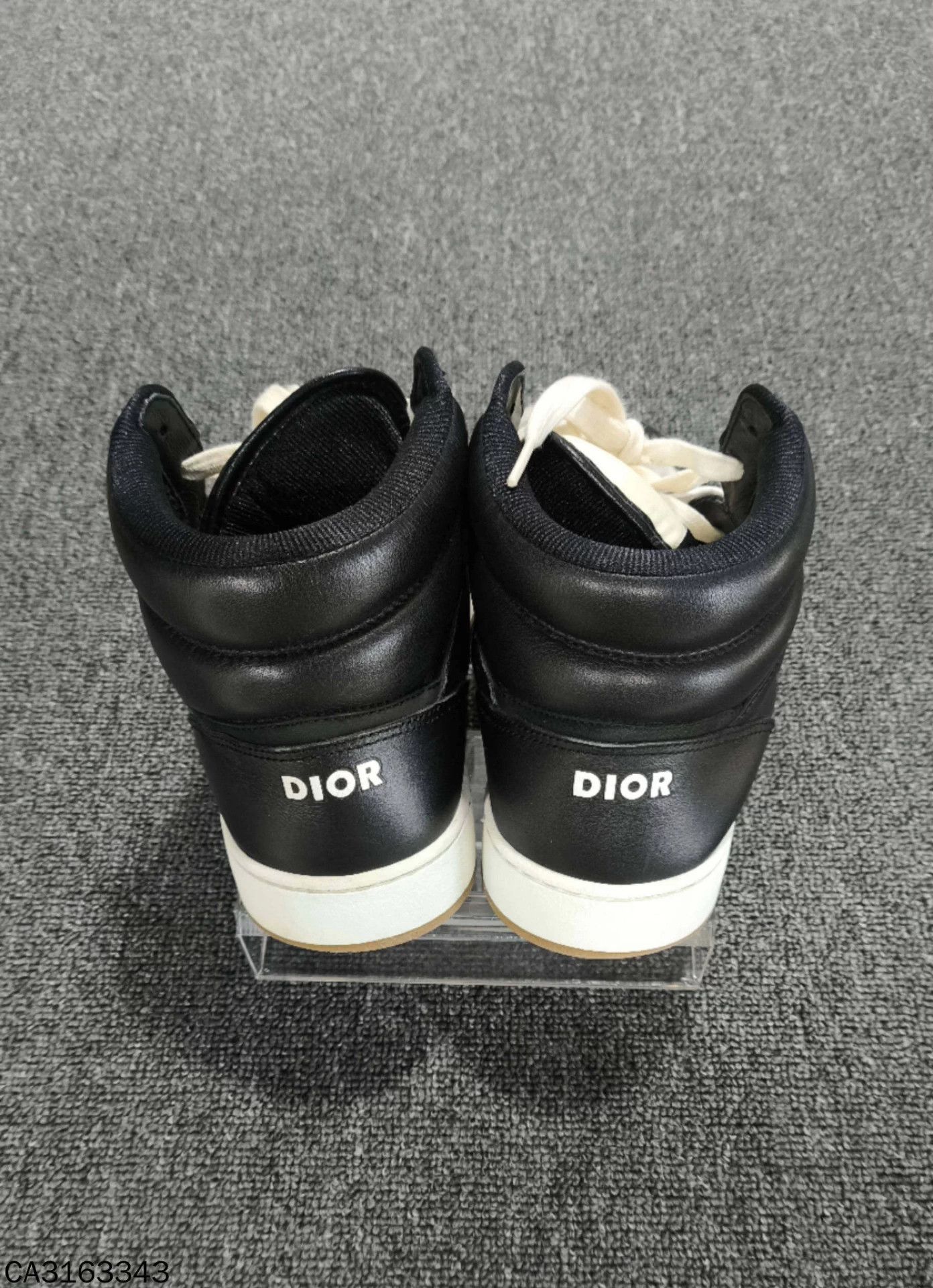 Dior Dior B27 Black High Top Skate Shoes 43 Size US 10 / EU 43 - 5 Thumbnail