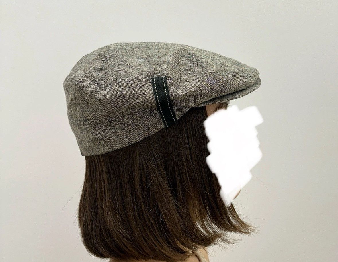 Vintage Bitte Kai Rand Linen Newsboy Cap Hat y2k Size 57 Size ONE SIZE - 4 Thumbnail