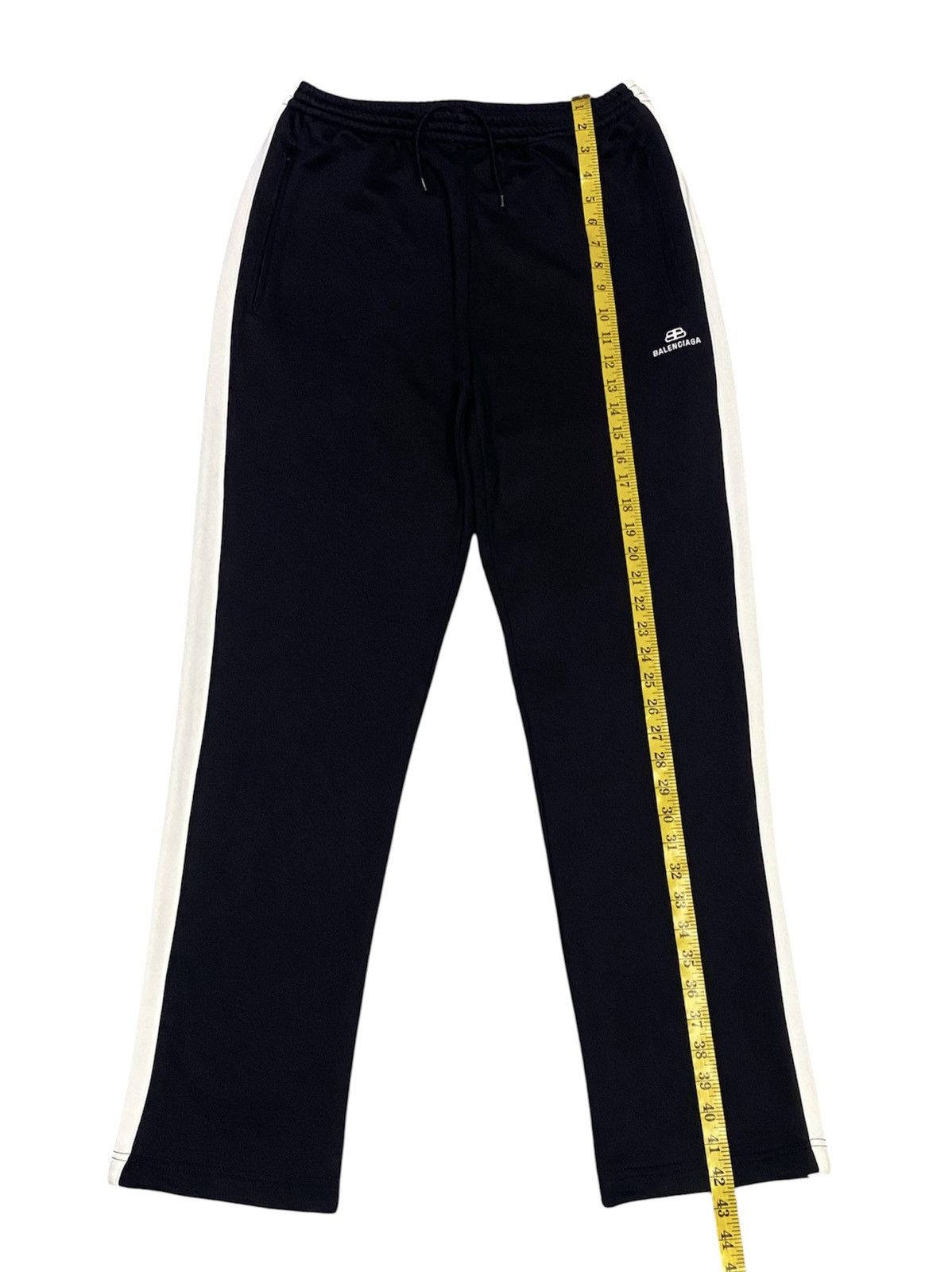 Balenciaga Balenciaga BB Embroidered Black Tracksuit Stretchable Pants Size US 33 - 18 Thumbnail