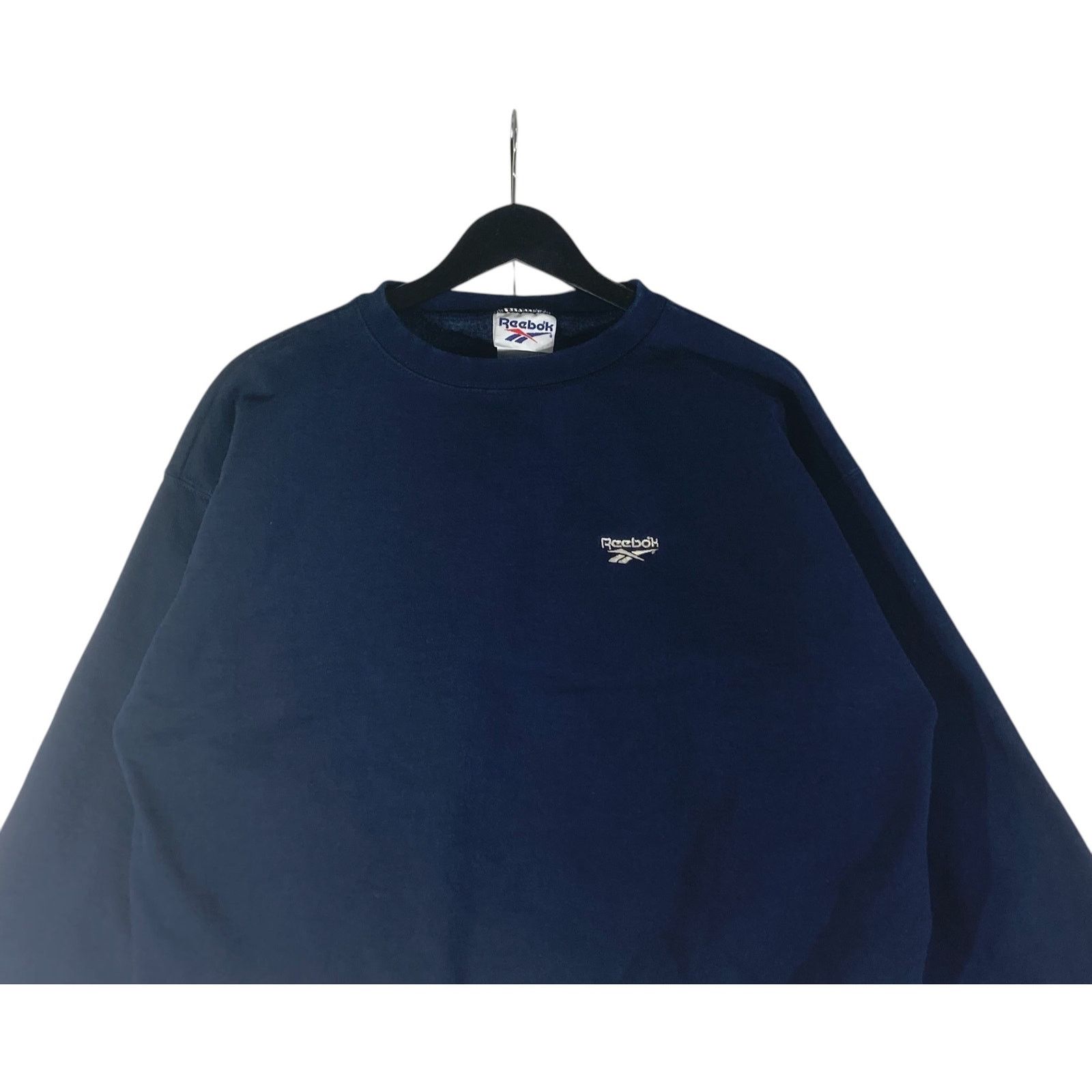 Reebok Vintage Reebok Mini Logo Pullover Crewneck XL Size US XL / EU 56 / 4 - 2 Thumbnail